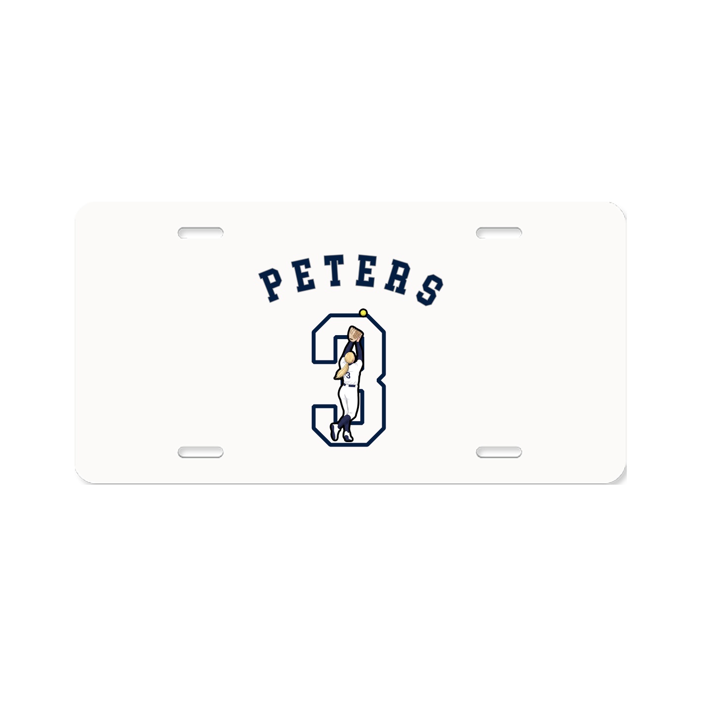License Plate — Shirsey Arch in Classic