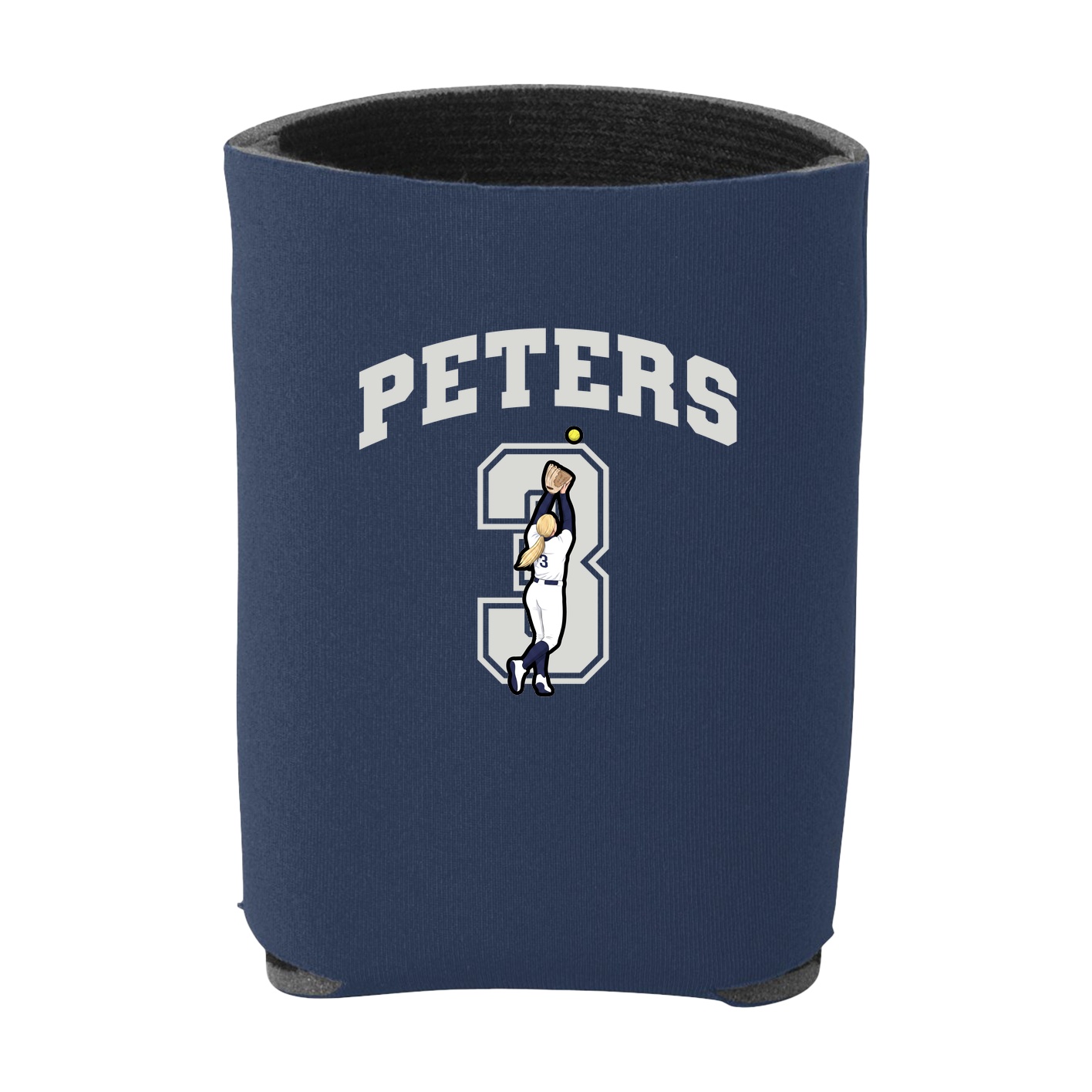 Can Holder — Number in Navy