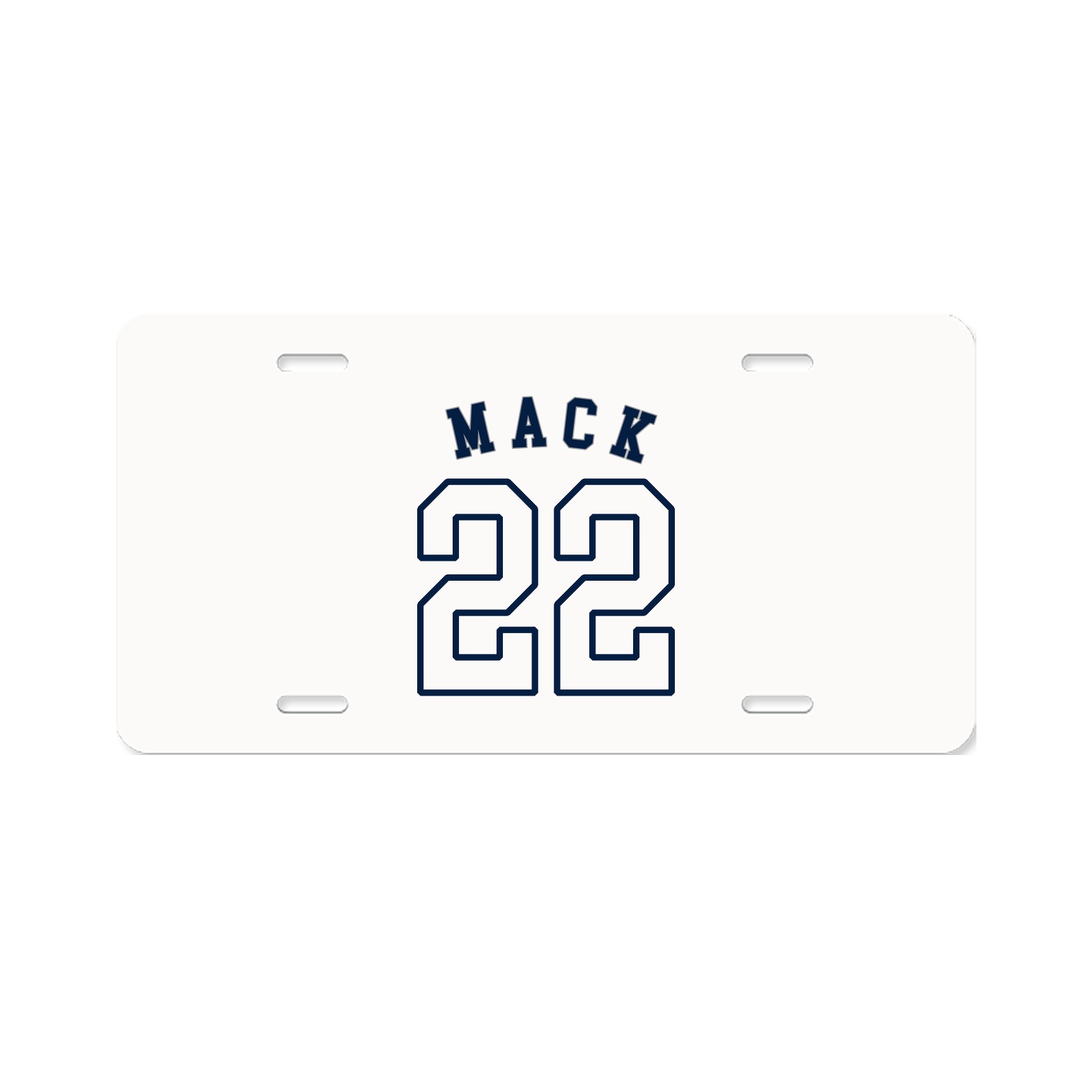 License Plate — Shirsey Arch in Classic