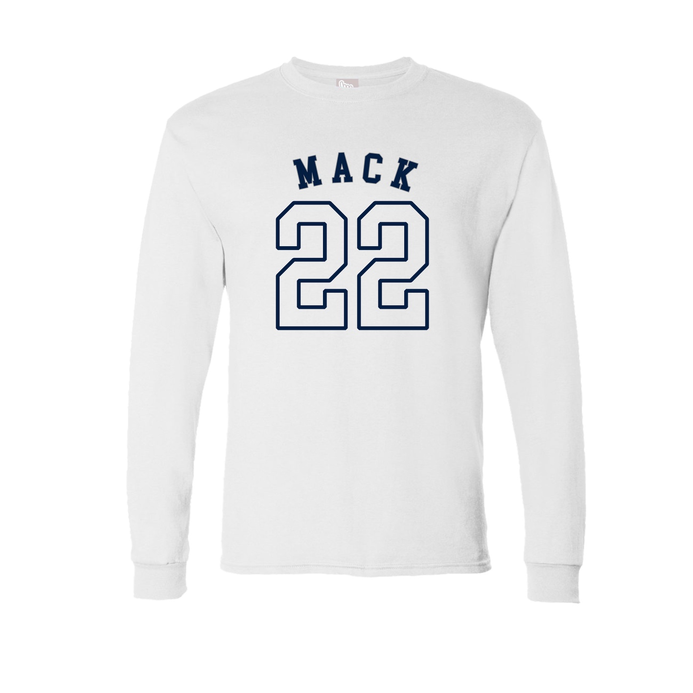 Long Sleeve Tee — Shirsey Arch in White