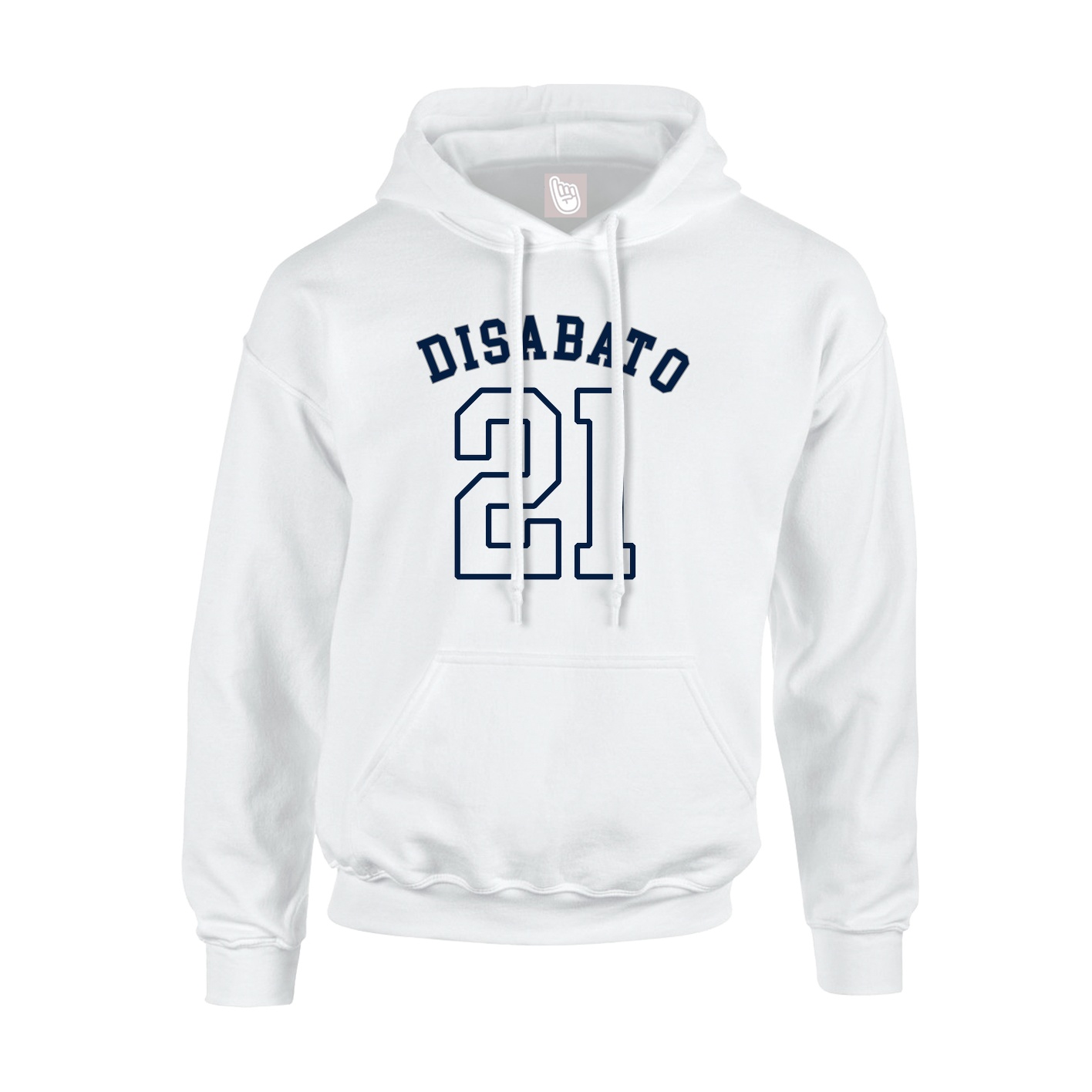 Hoodie — Shirsey Arch in White