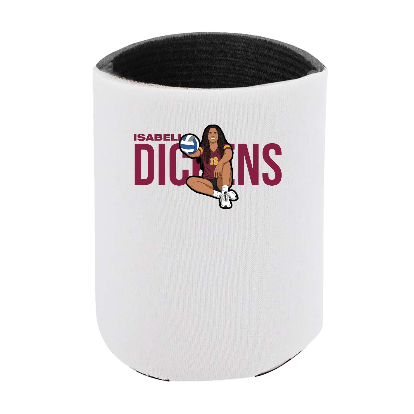 Can Holder — Player Name in White