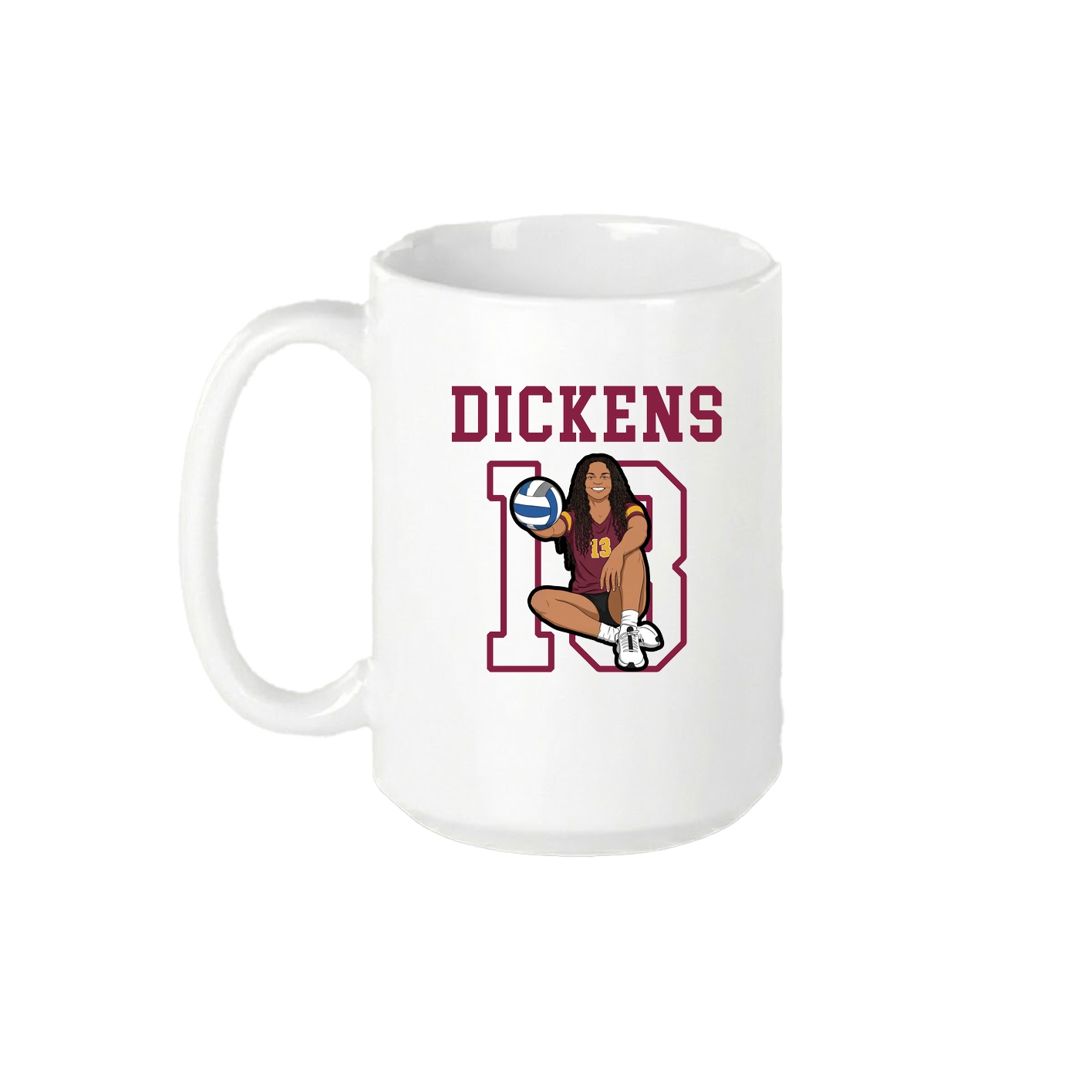 15oz Coffee Mug — Shirsey in White