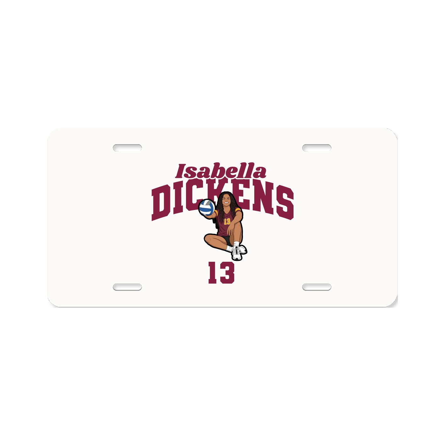 License Plate — Signature Arch in Classic