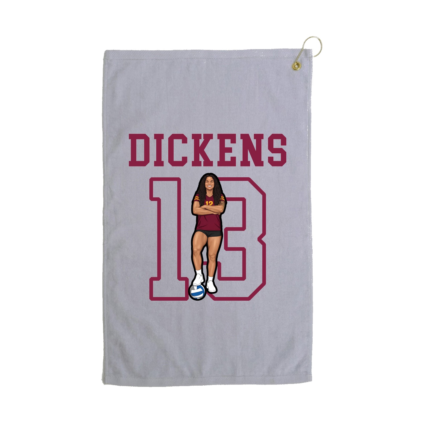 Golf Towel — Shirsey in Grey