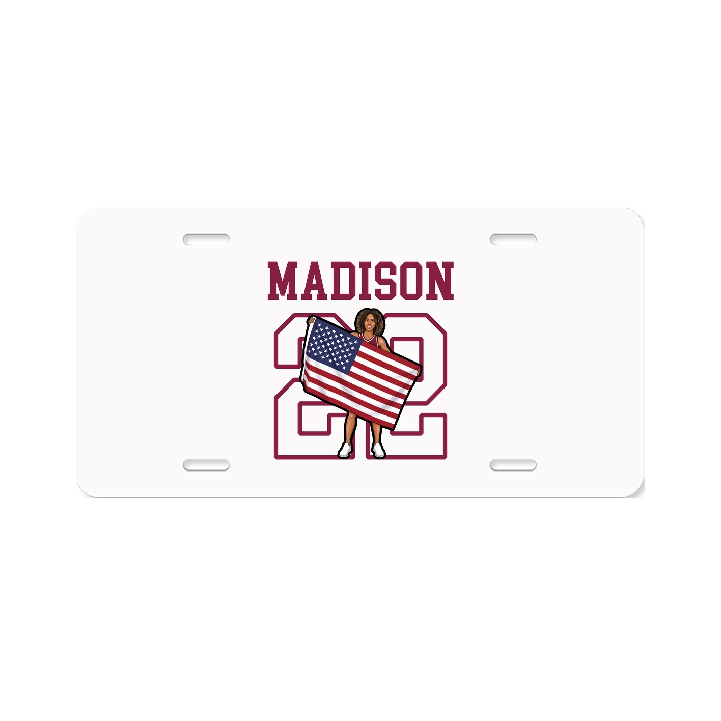 License Plate — Shirsey in Classic