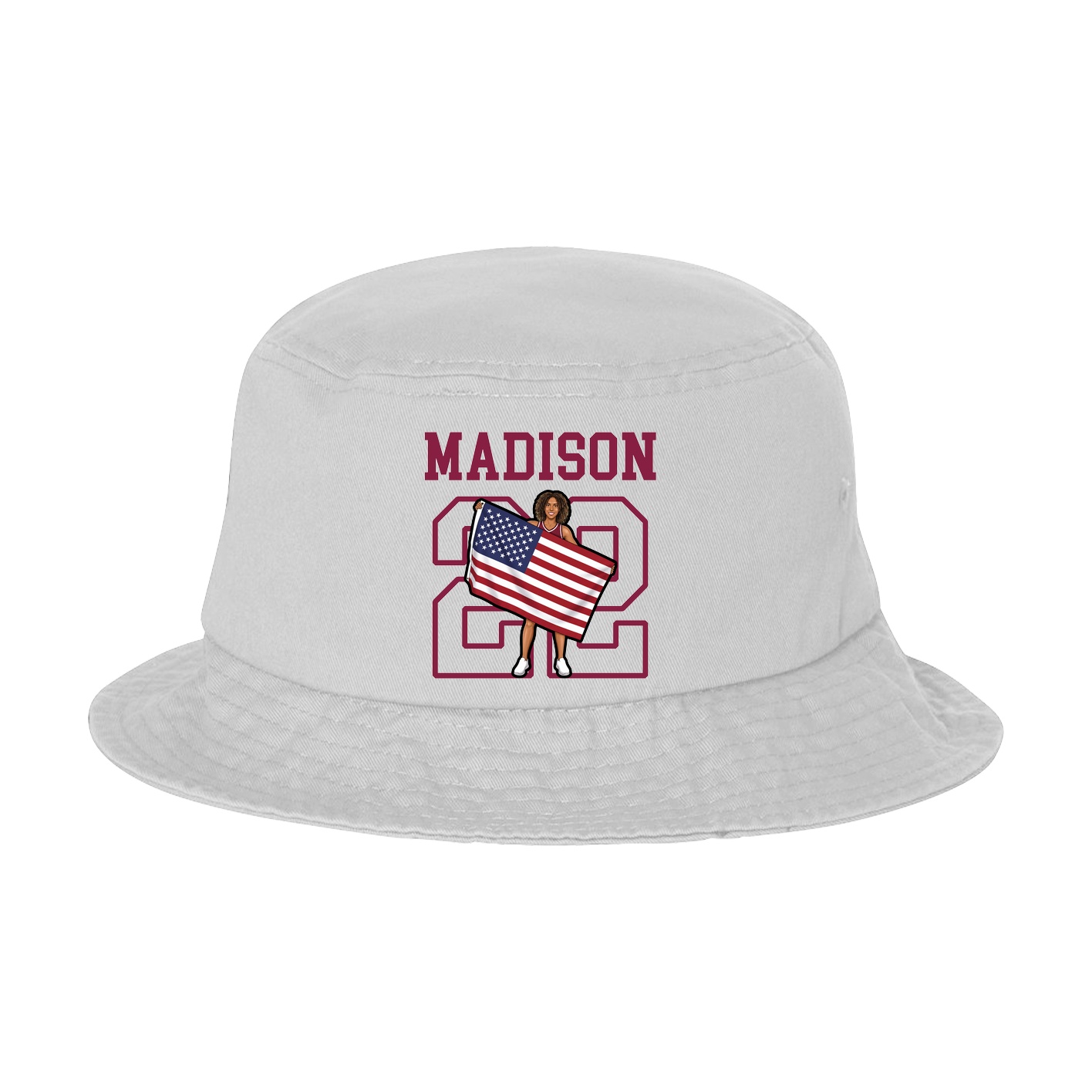 Bucket Cap — Shirsey in White