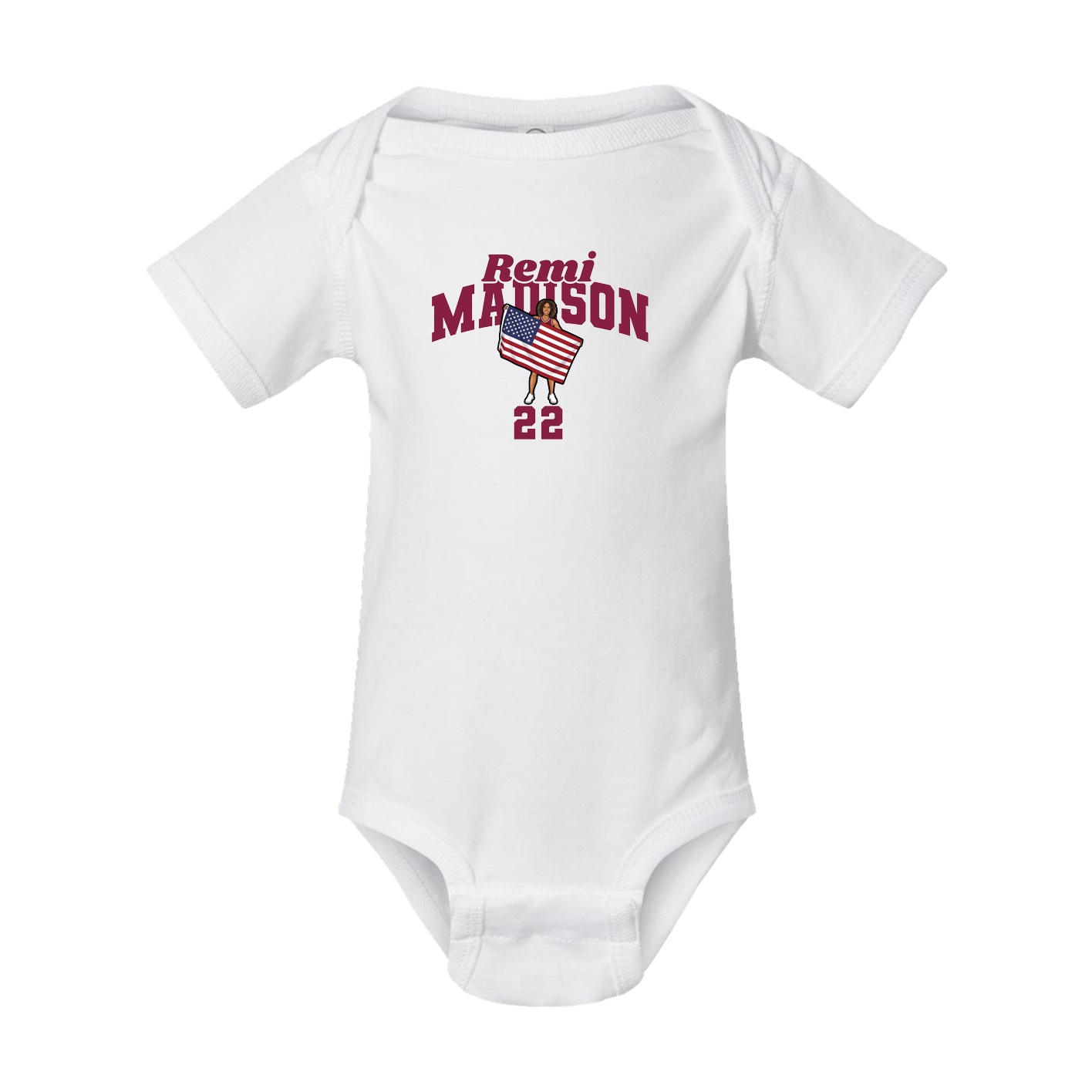 Baby Onesie — Signature Arch in White
