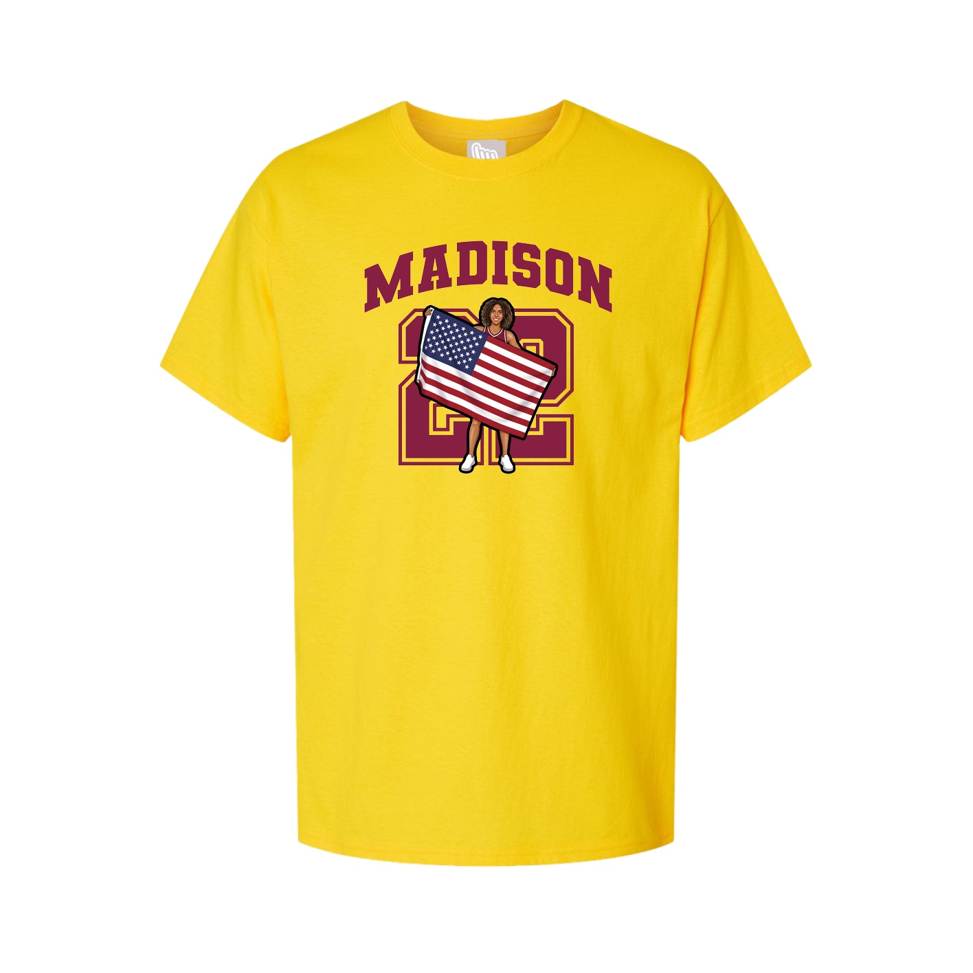 Tee — Number in Gold