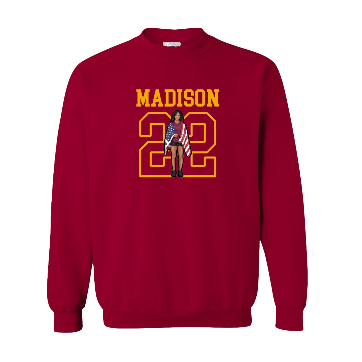 Fleece Crew — Shirsey in Cardinal