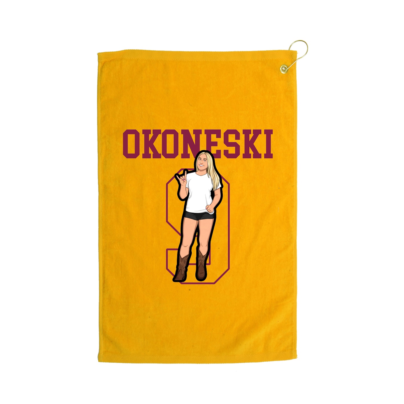 Terry Velour Golf Towel
