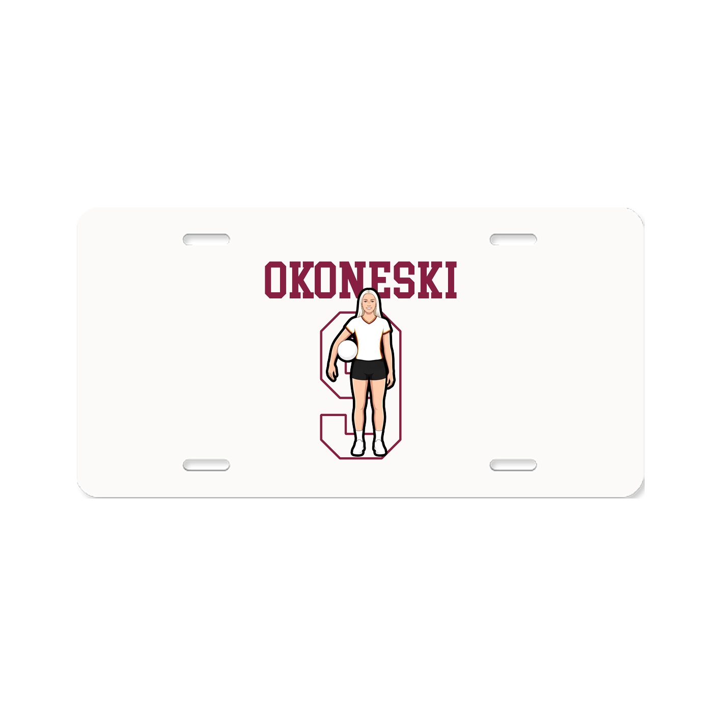 License Plate — Shirsey in Classic