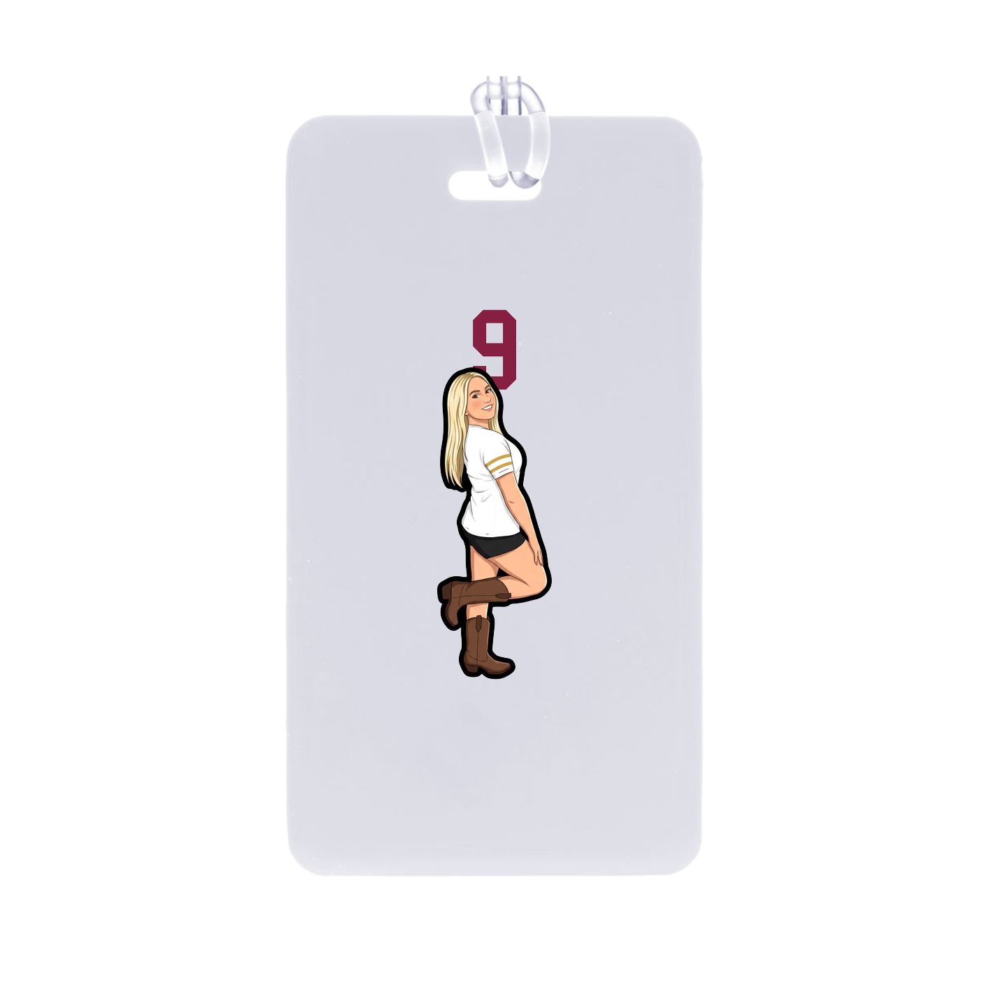 Bag Tag — Number Top in Classic