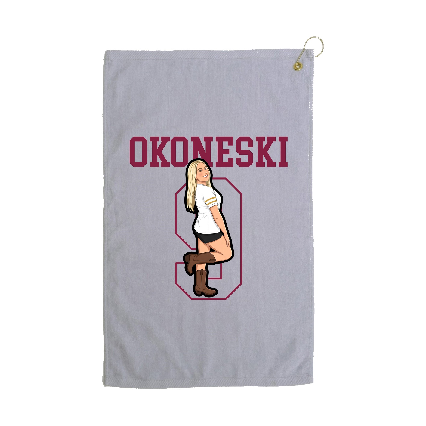 Golf Towel — Shirsey in Grey
