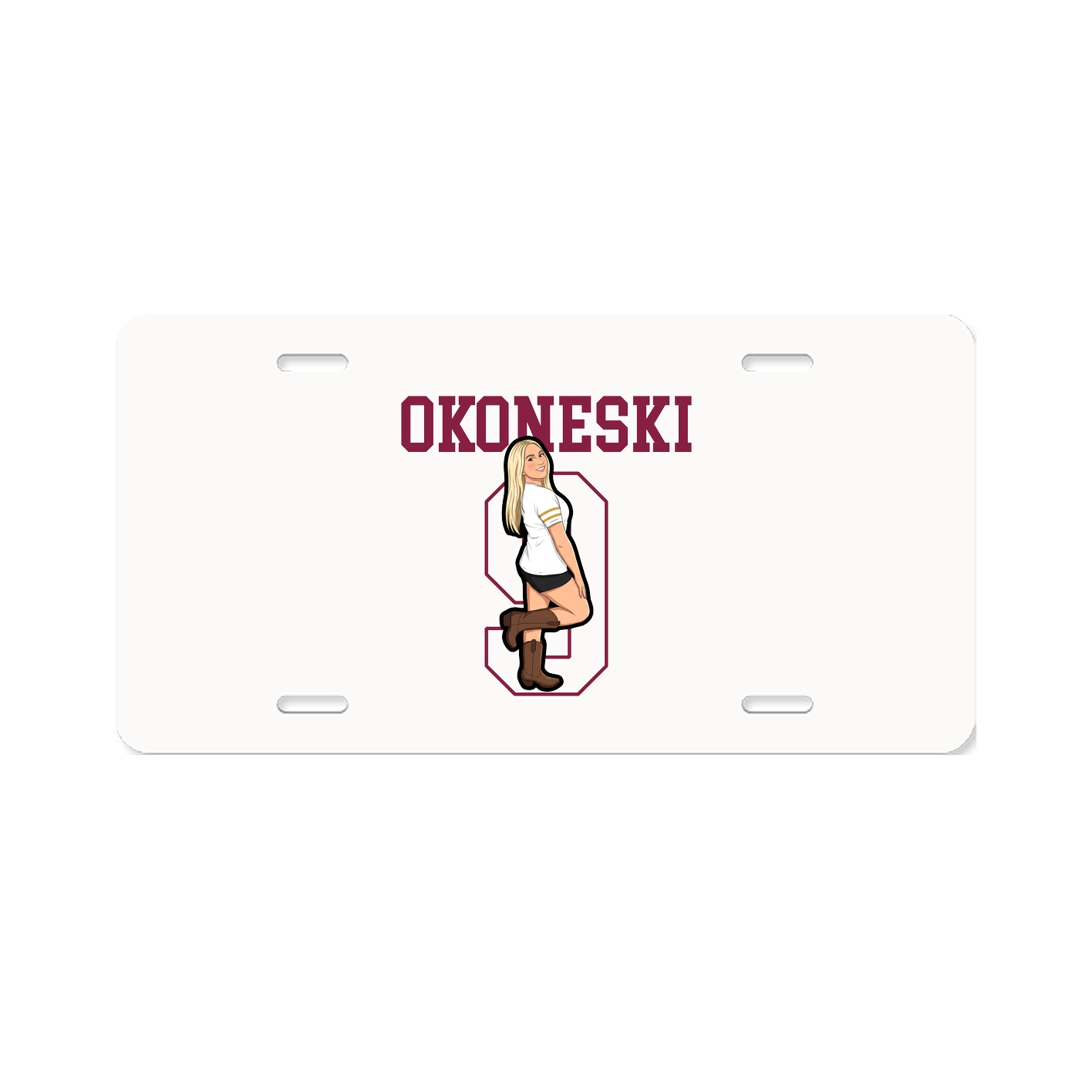 Aluminum License Plate
