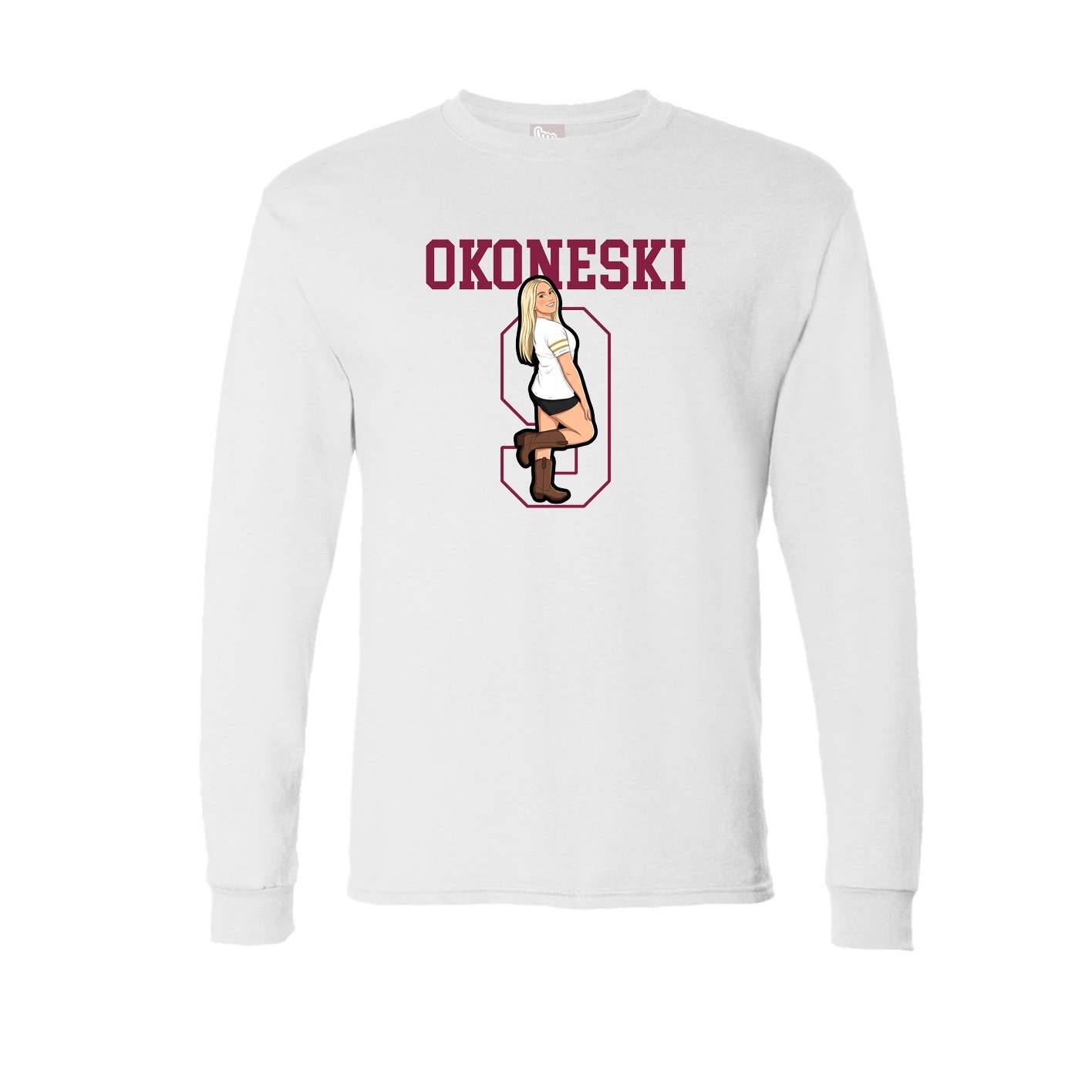 Long Sleeve Tee — Shirsey in White