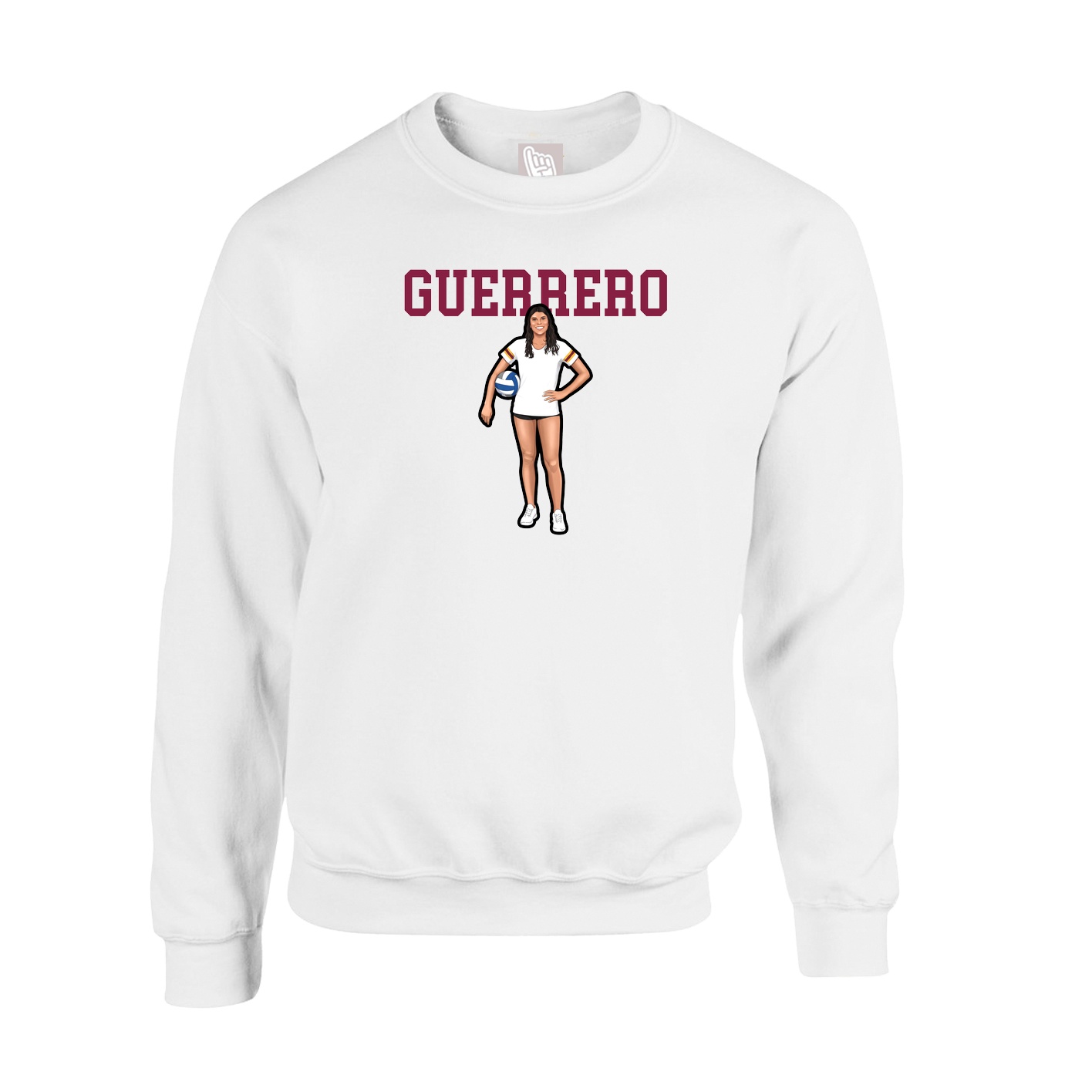 Fleece Crew — Shirsey in White