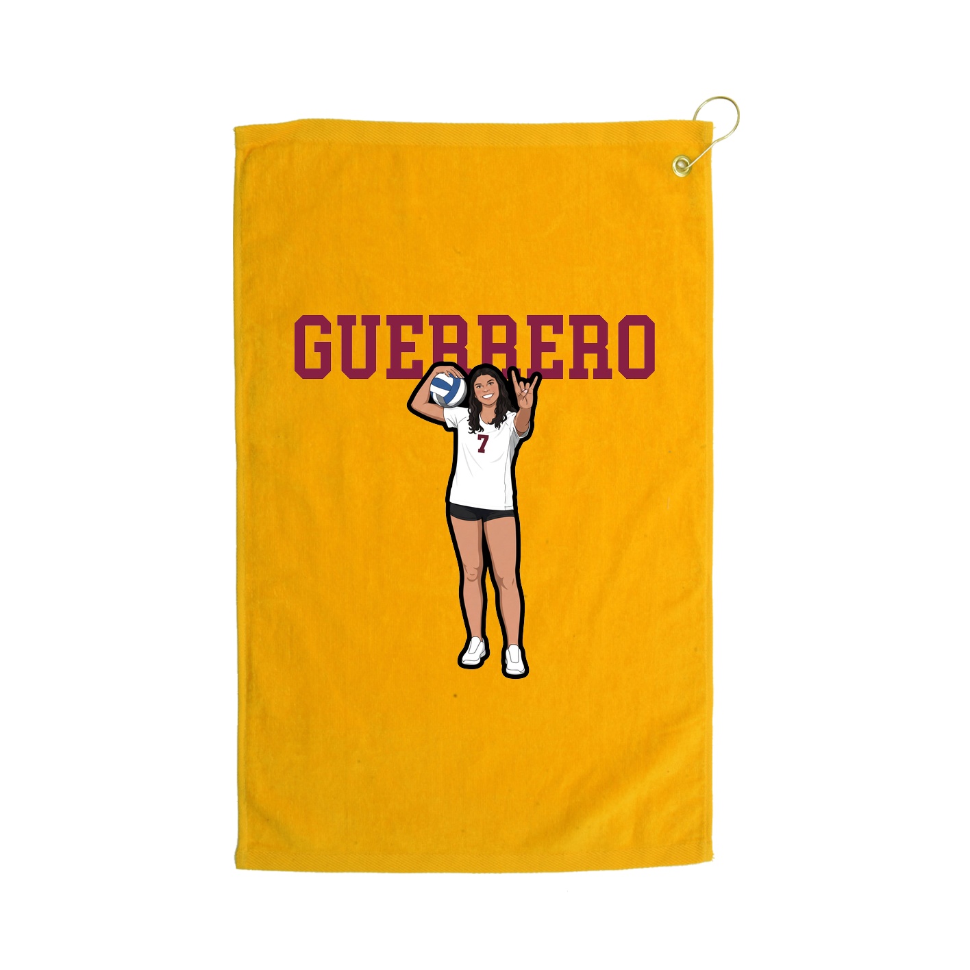 Golf Towel — Shirsey in Gold