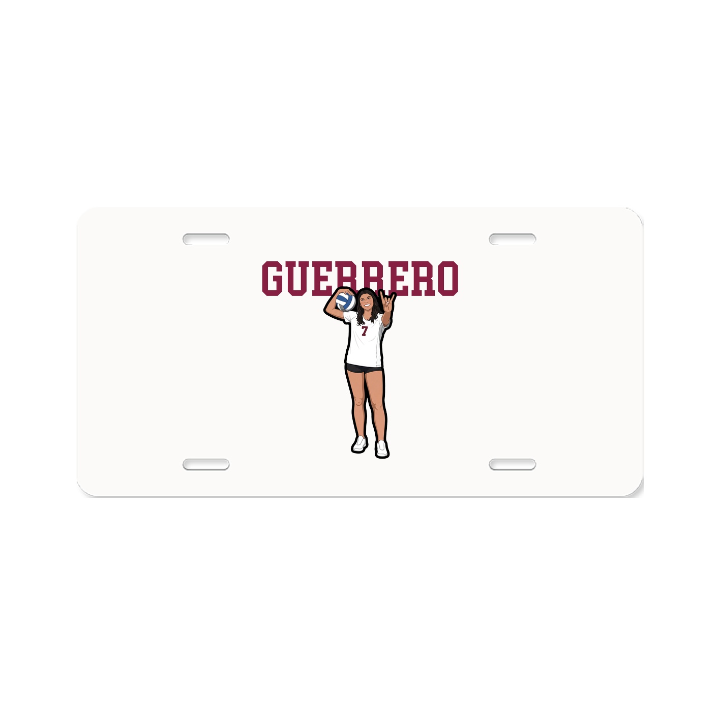 License Plate — Shirsey in Classic