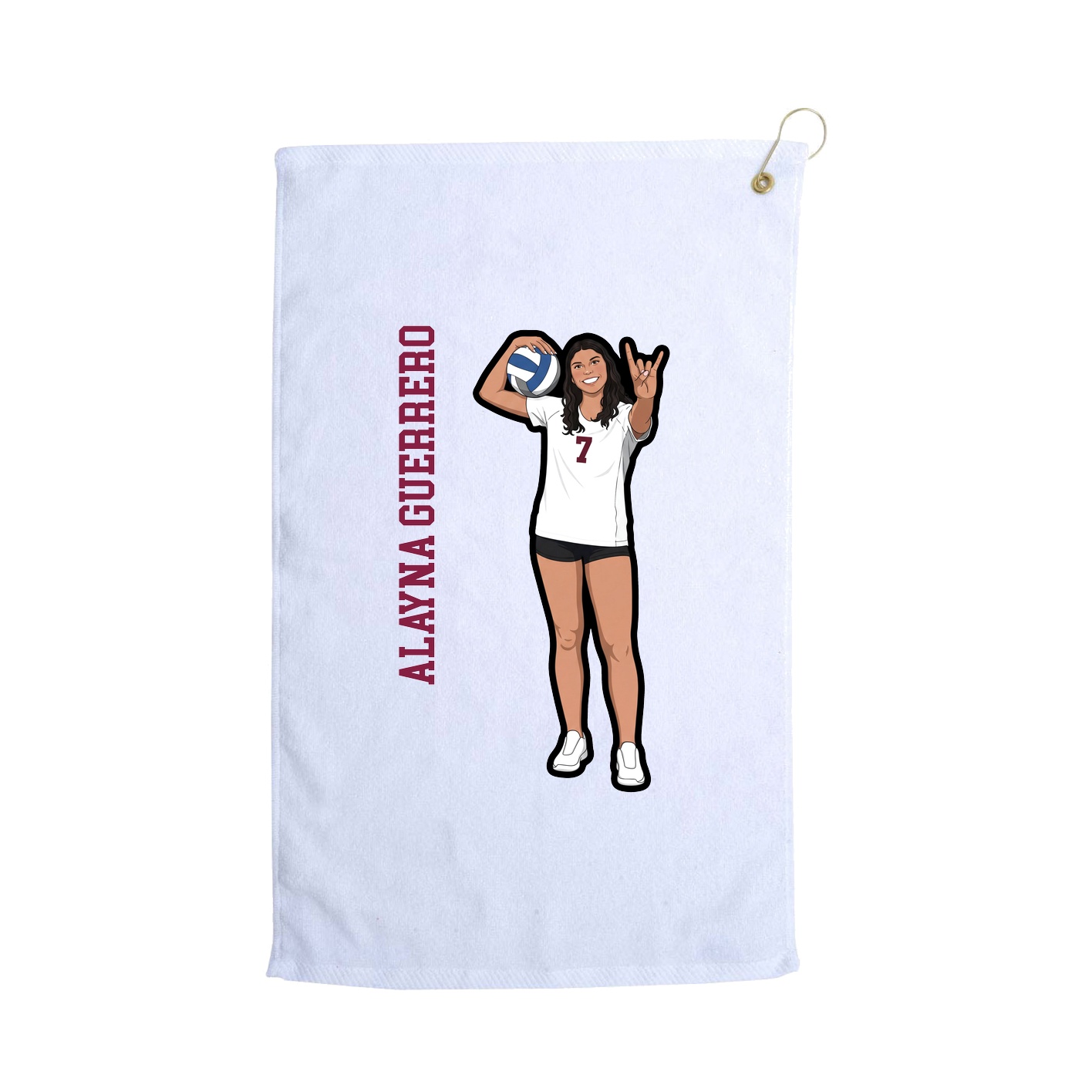 Terry Velour Golf Towel