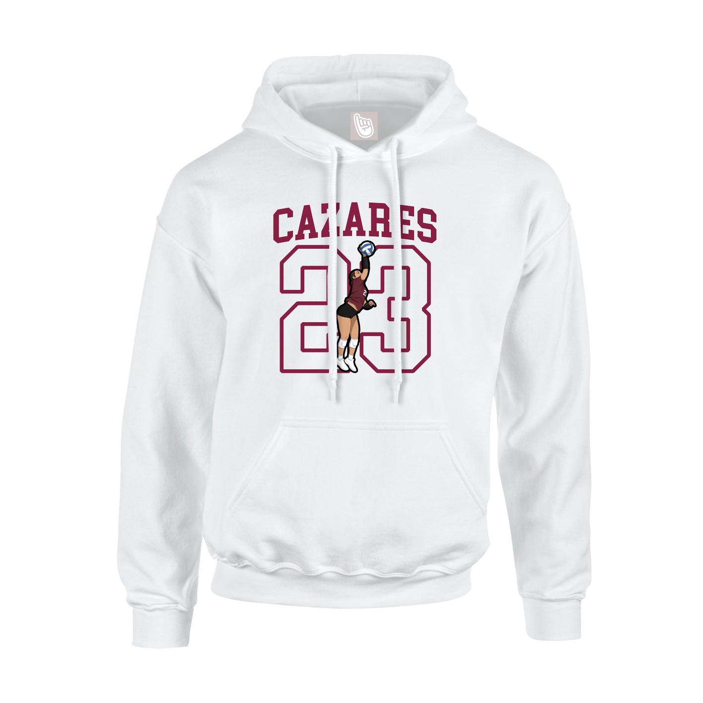 Youth Hoodie — Shirsey in White
