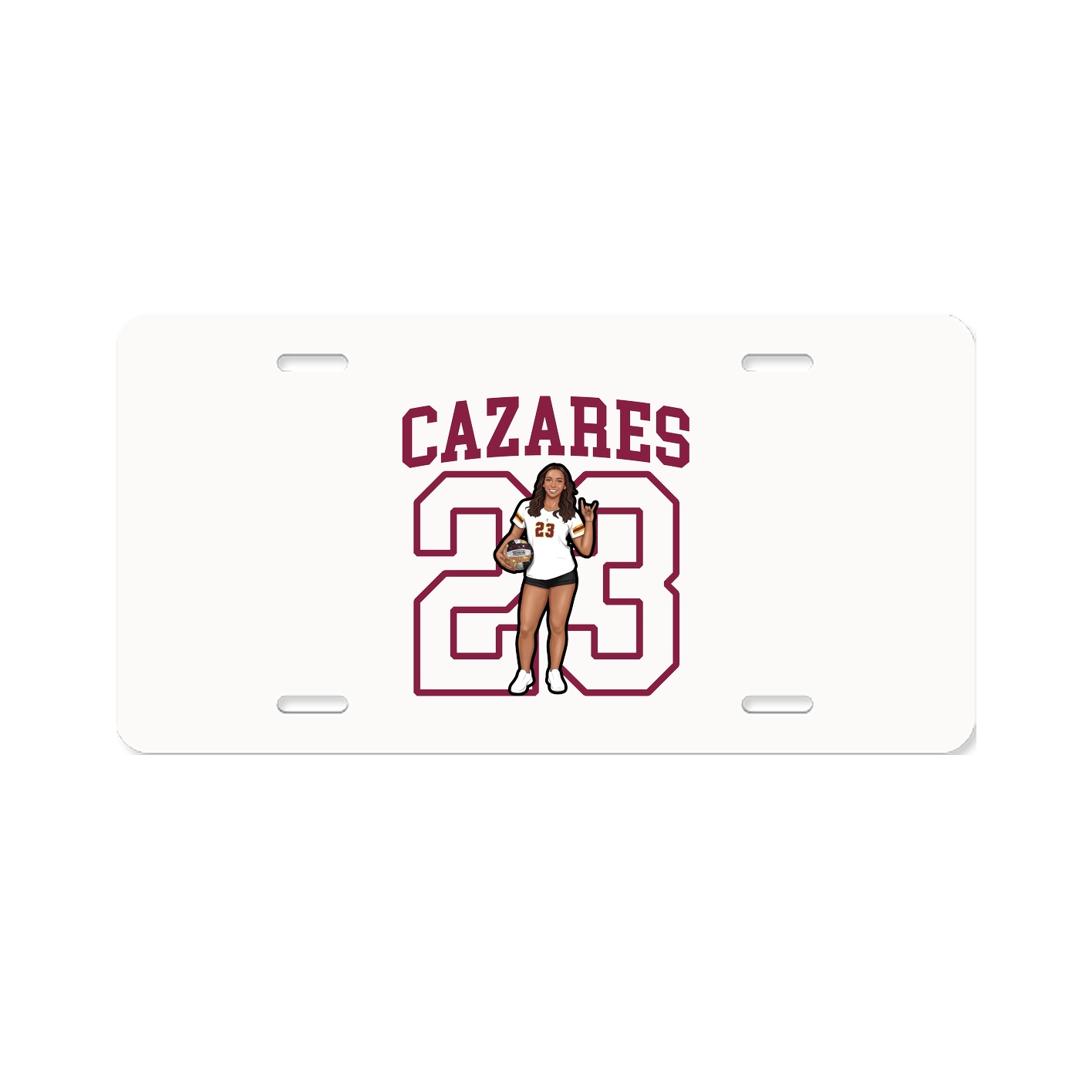 License Plate — Shirsey in Classic