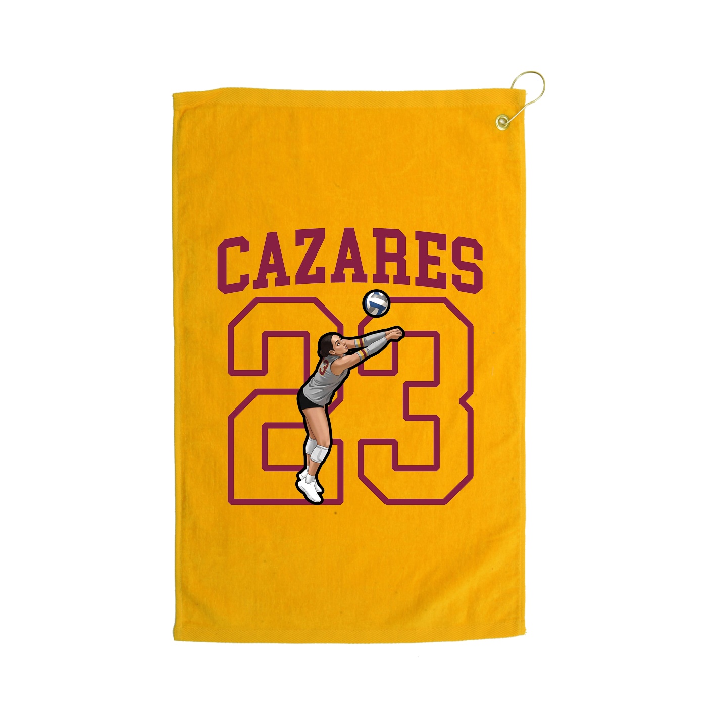 Golf Towel — Shirsey in Gold