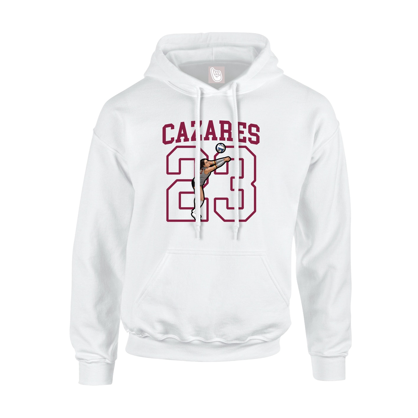 Youth Hoodie — Shirsey in White