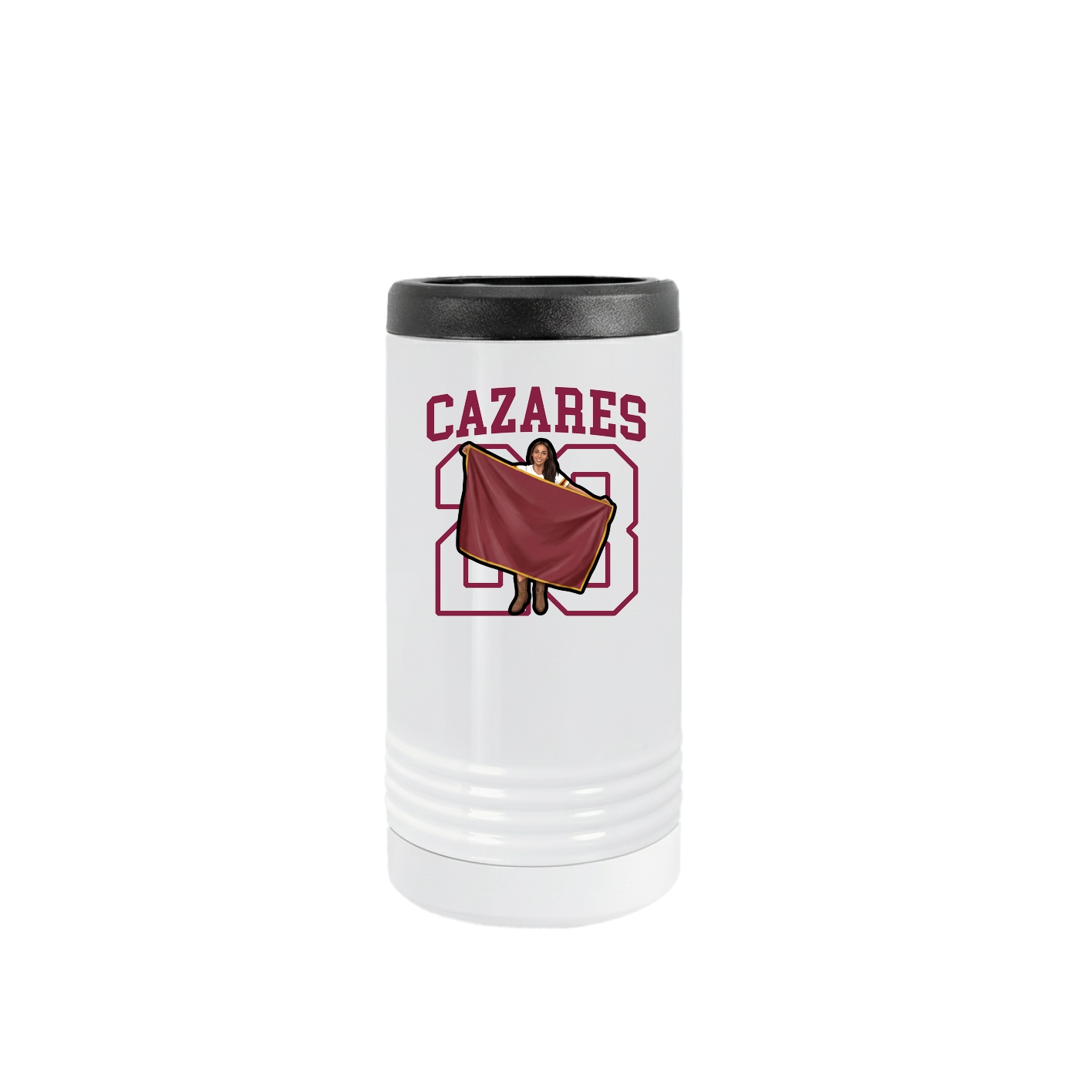 Slim Beverage Holder — Shirsey in White