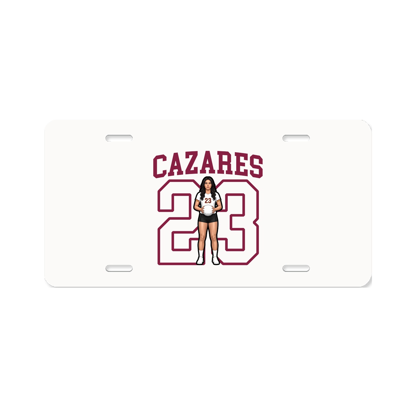 License Plate — Shirsey in Classic