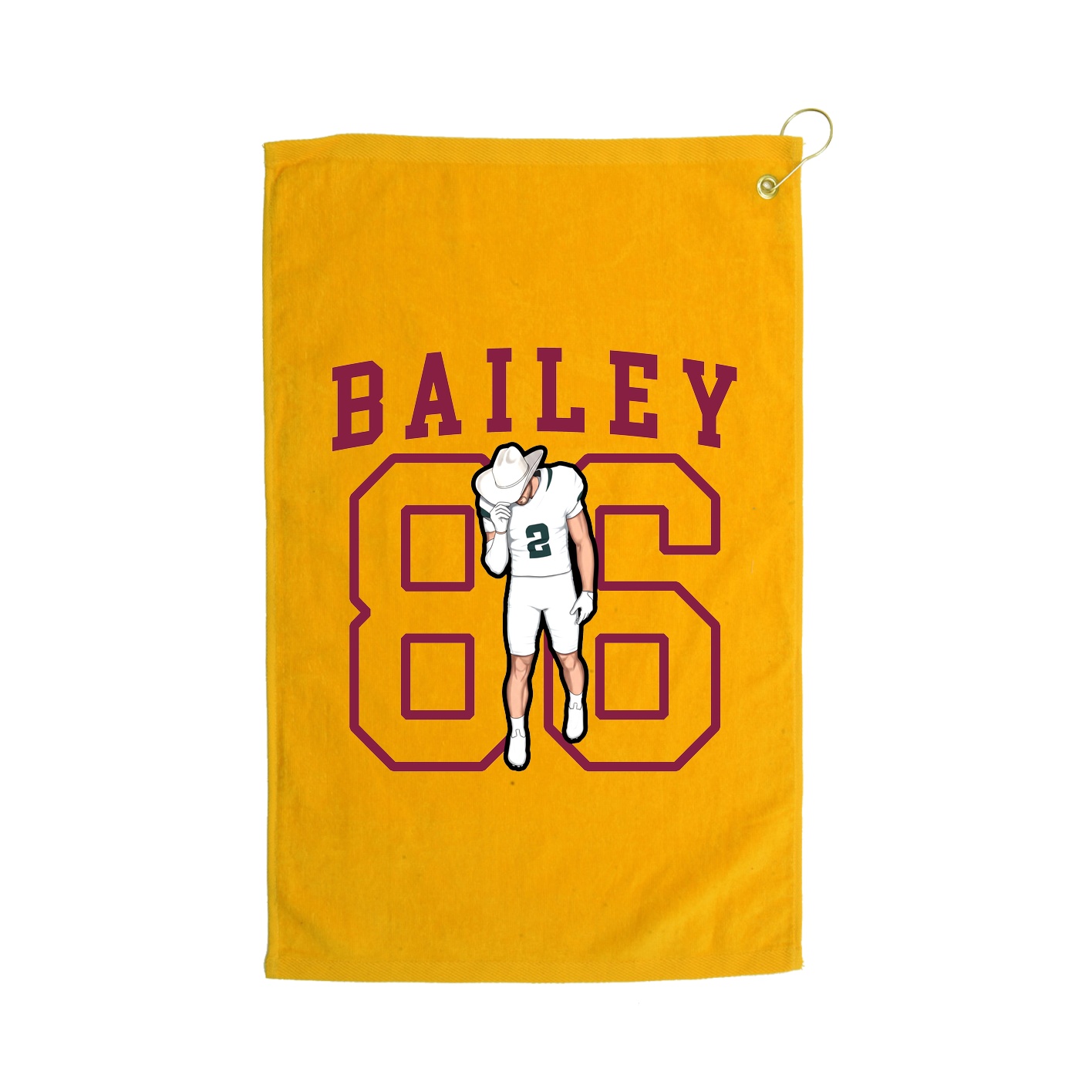 Terry Velour Golf Towel