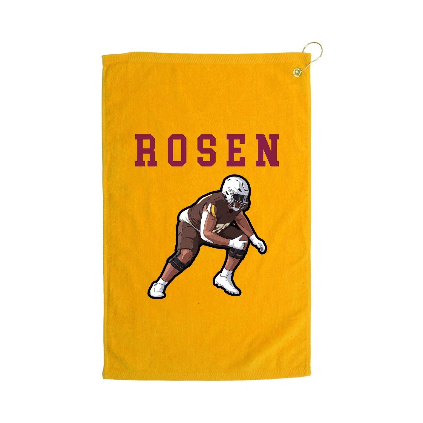 Golf Towel — Shirsey in Gold