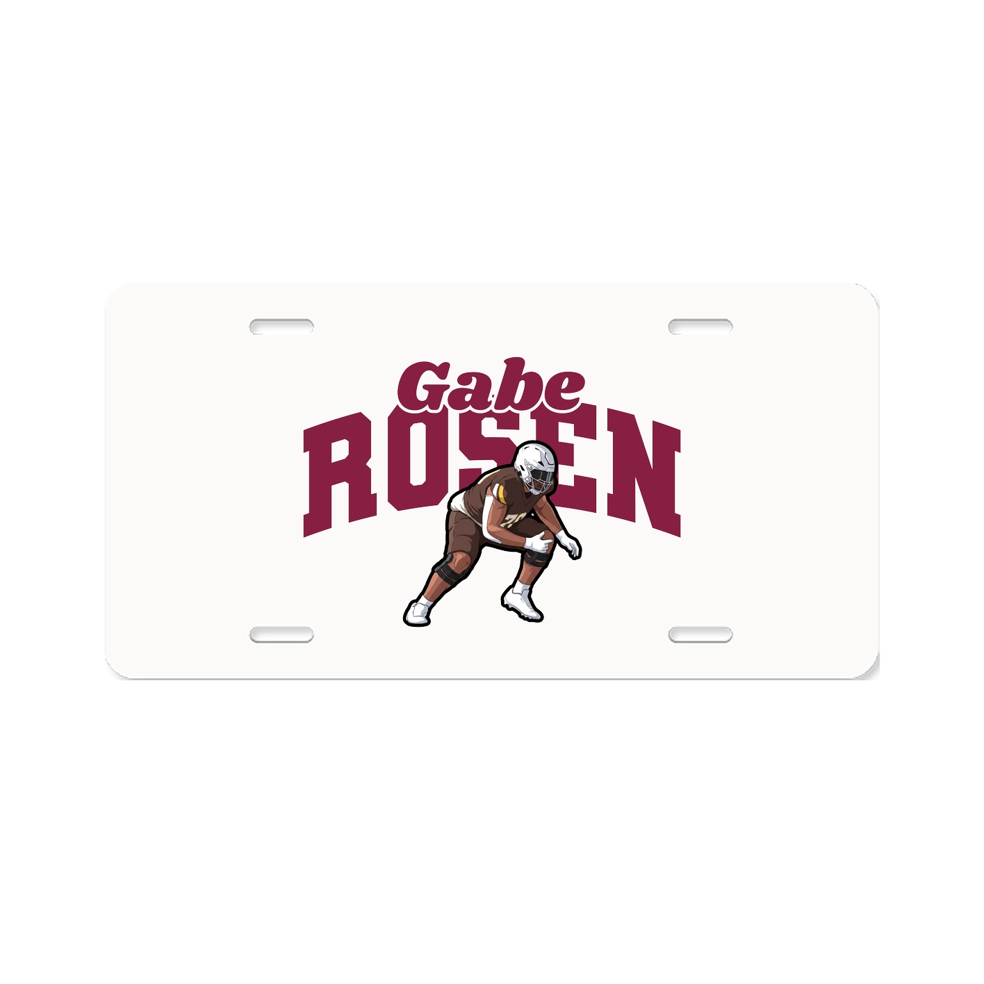 License Plate — Signature Arch in Classic