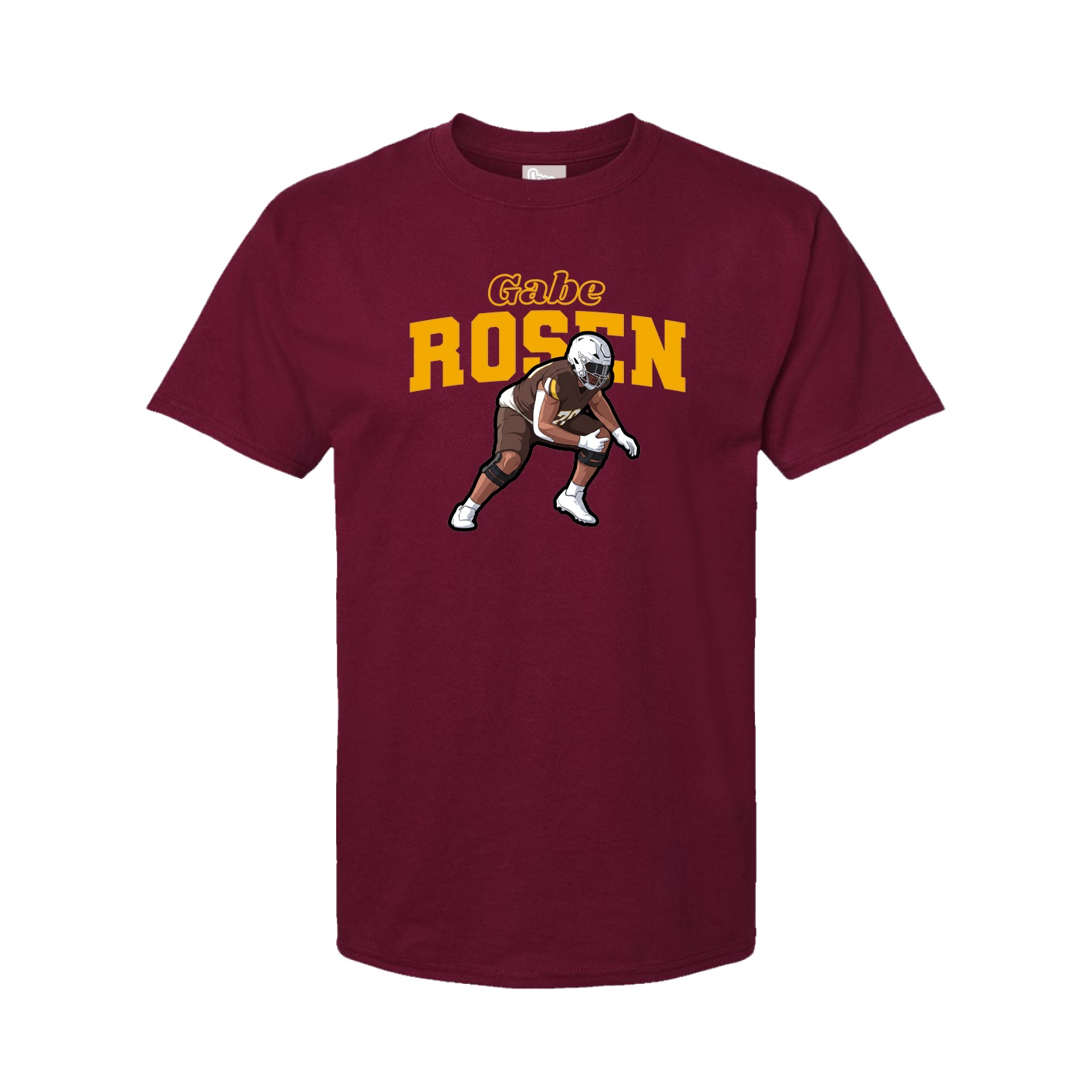 Youth Tee — Name Arch in Cardinal
