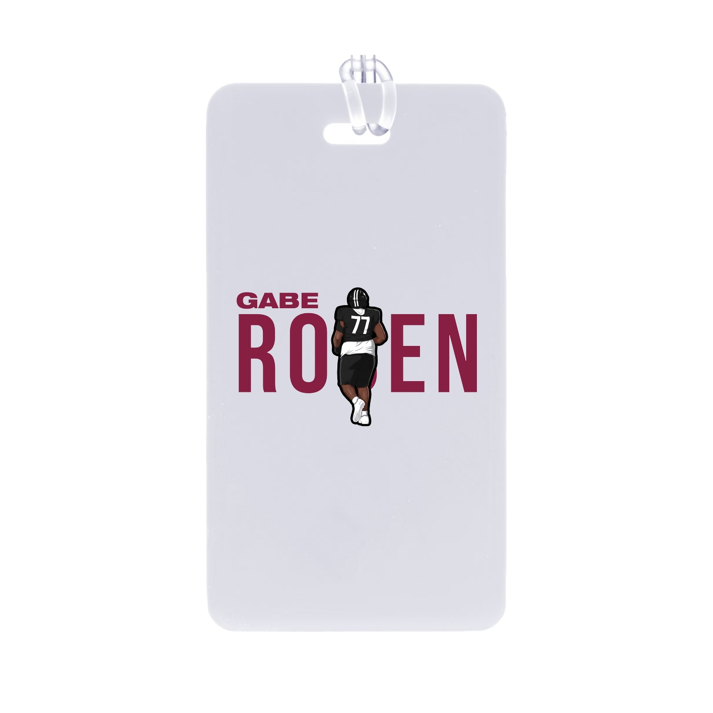 Bag Tag — Player Name in Classic