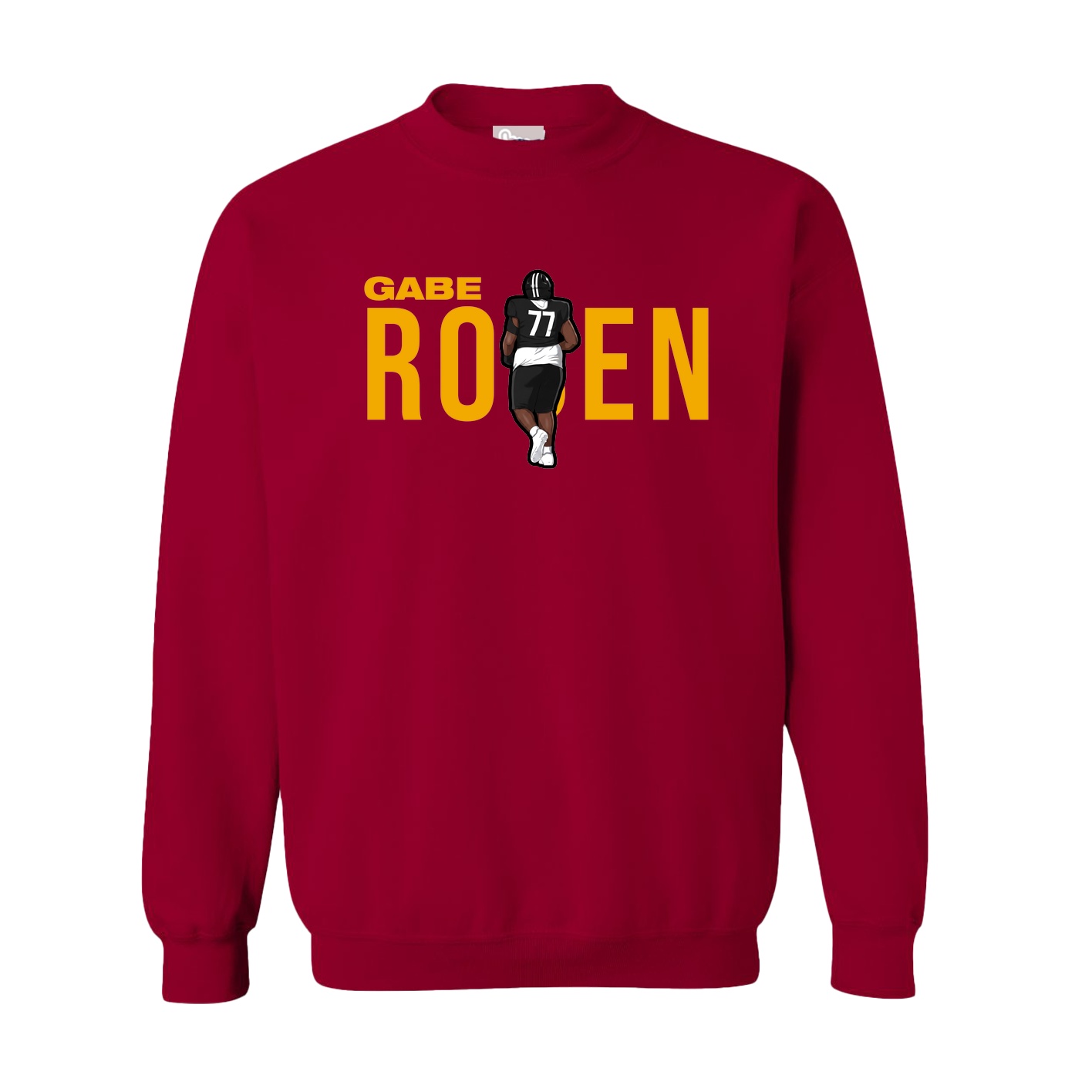 Fleece Crew — Player Name in Cardinal