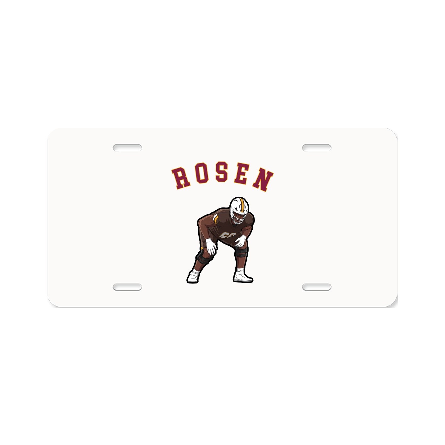 License Plate — Shirsey Arch in Classic