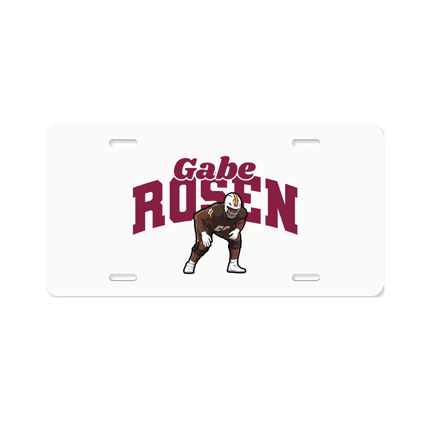 License Plate — Signature Arch in Classic