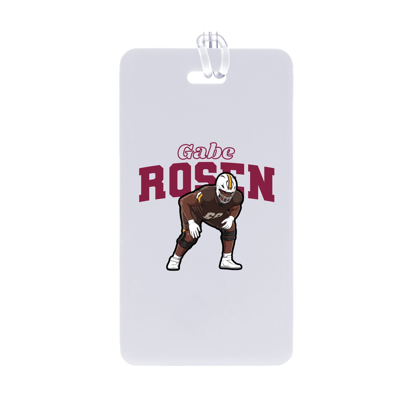 Bag Tag — Name Arch in Classic