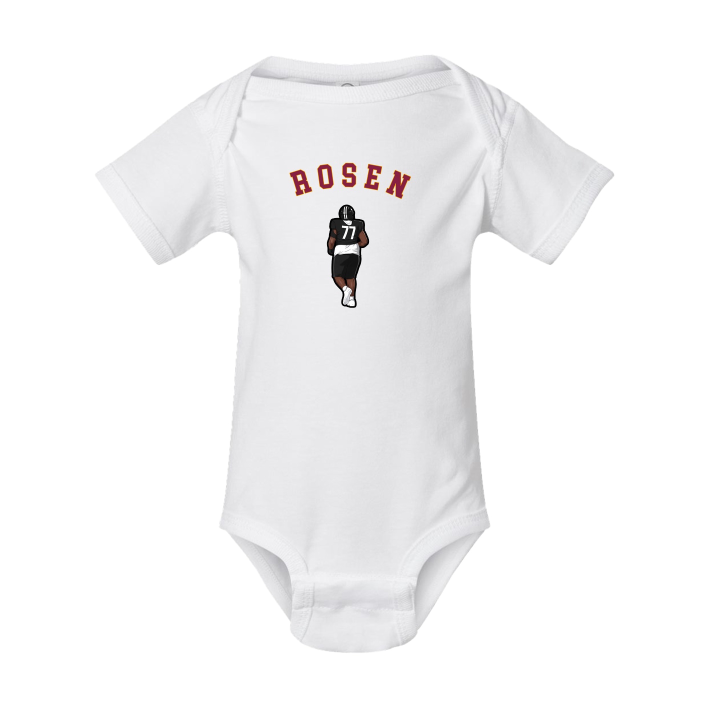 Baby Onesie — Shirsey Arch in White
