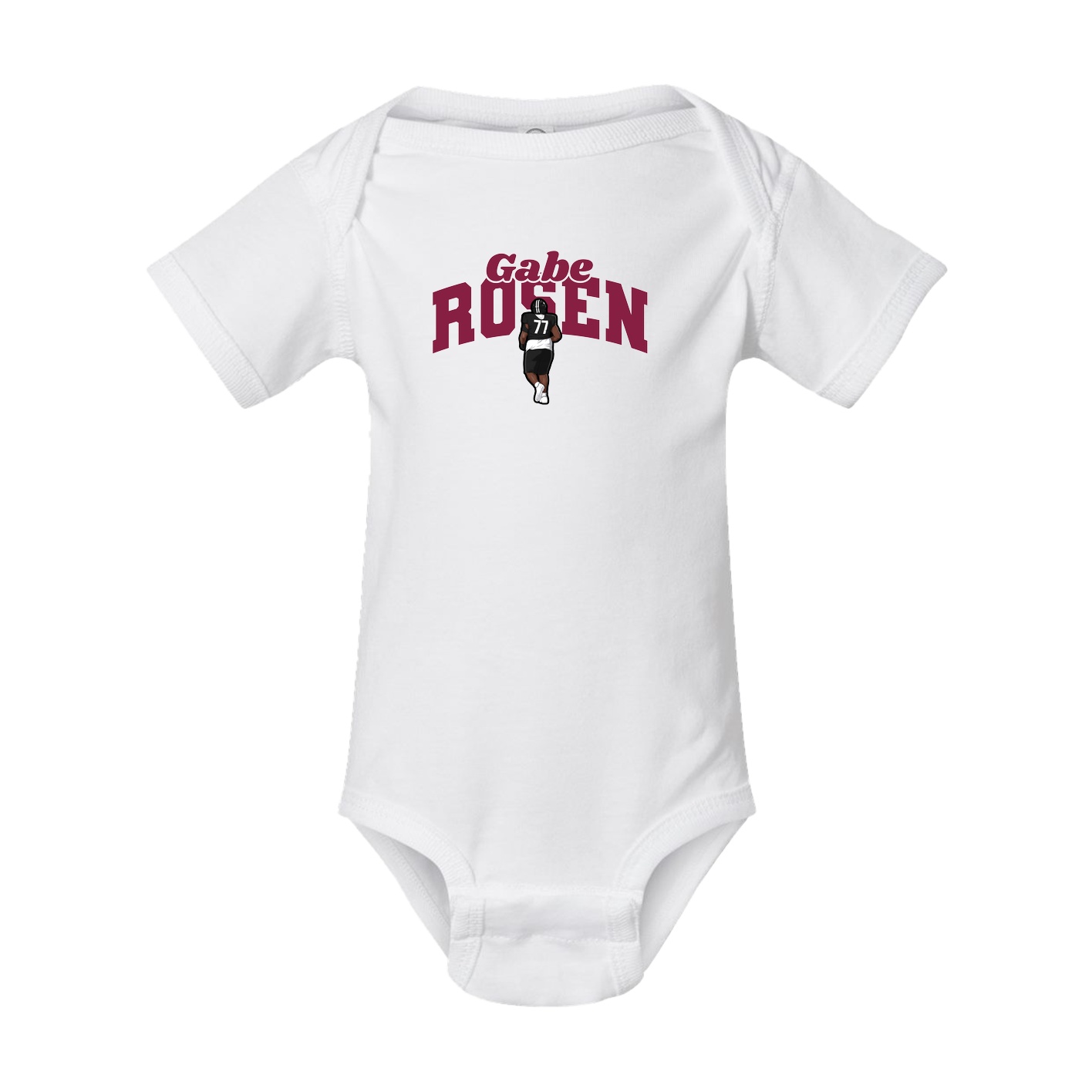 Baby Onesie — Signature Arch in White