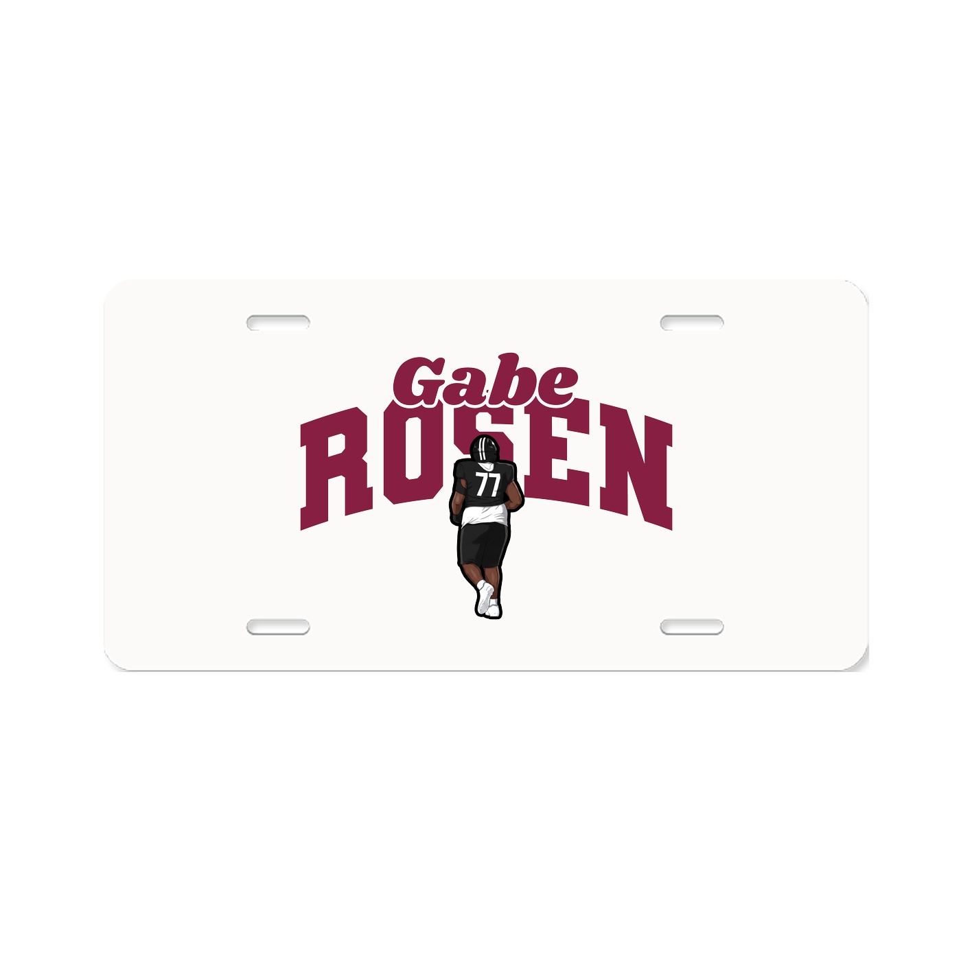 License Plate — Signature Arch in Classic