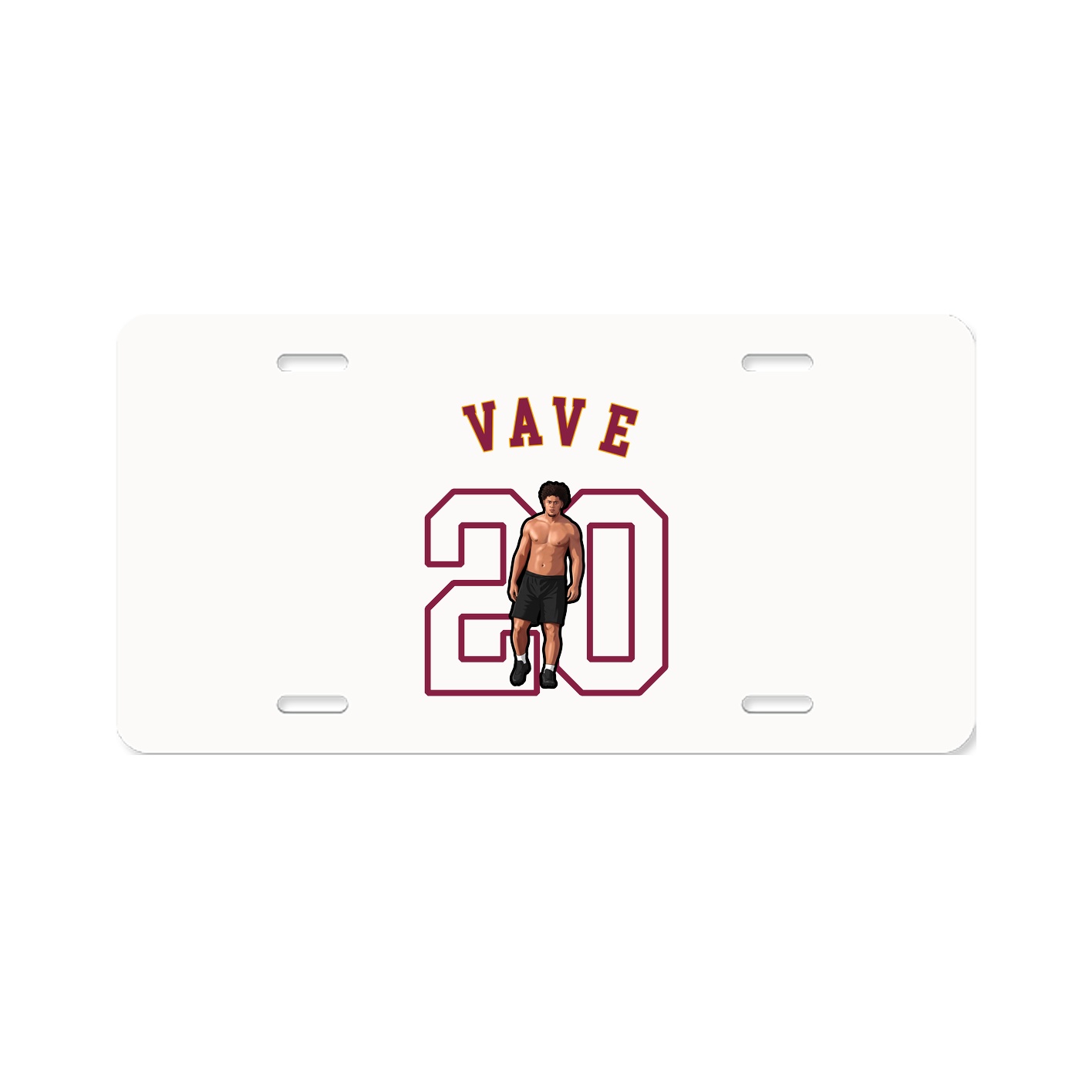 License Plate — Shirsey Arch in Classic