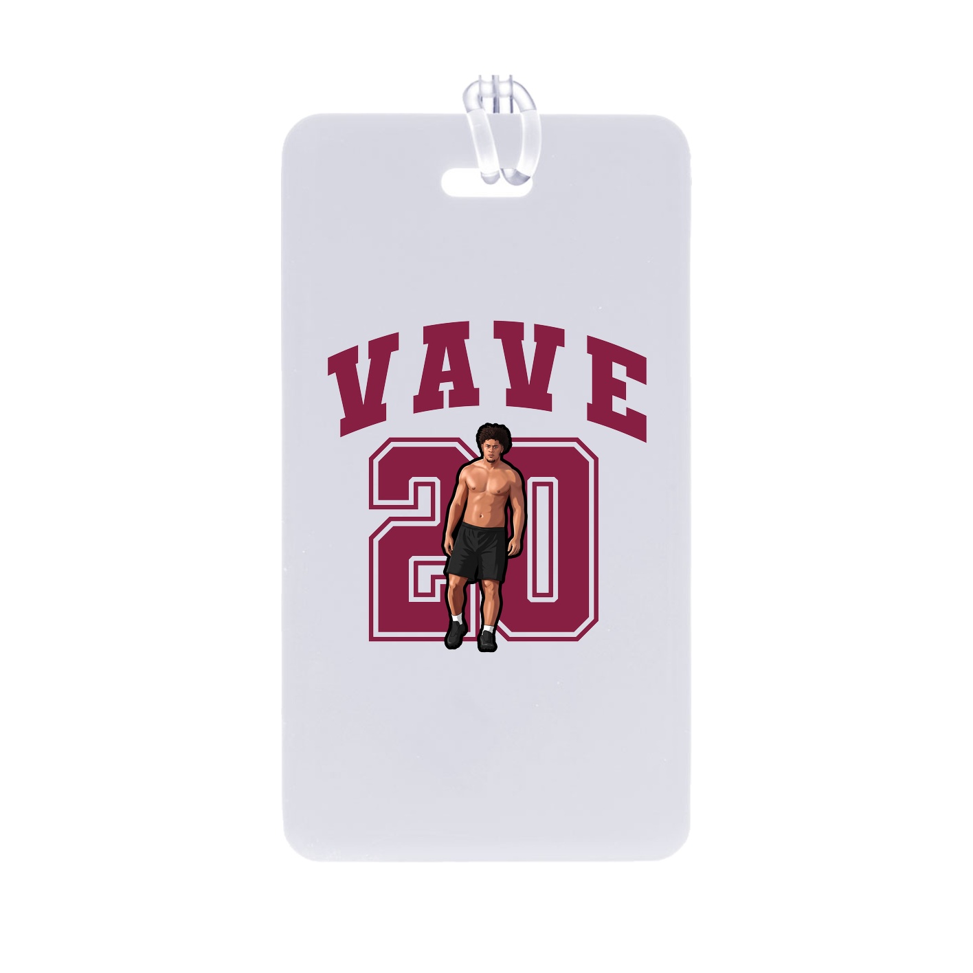 Bag Tag — Number in Classic