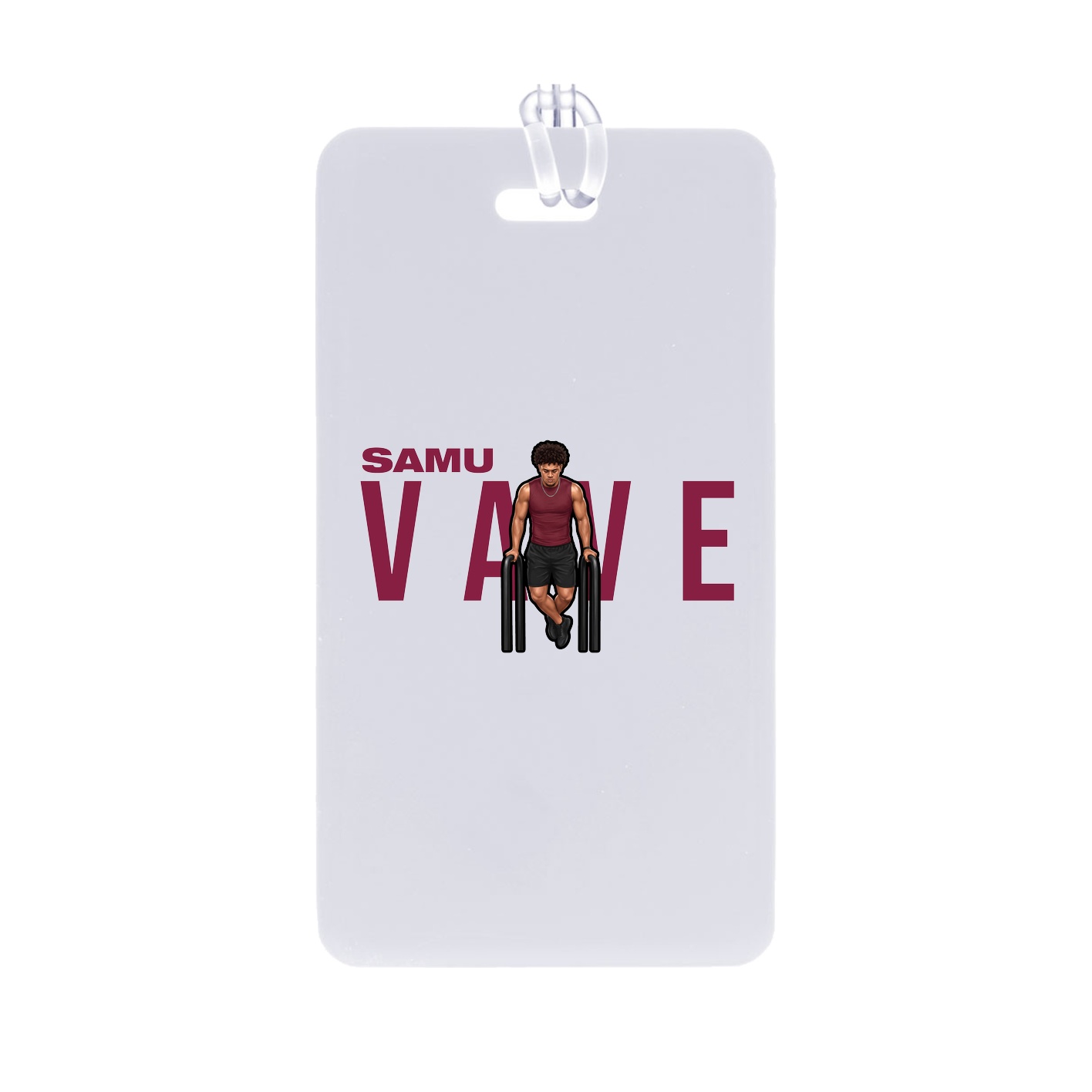 Bag Tag — Player Name in Classic