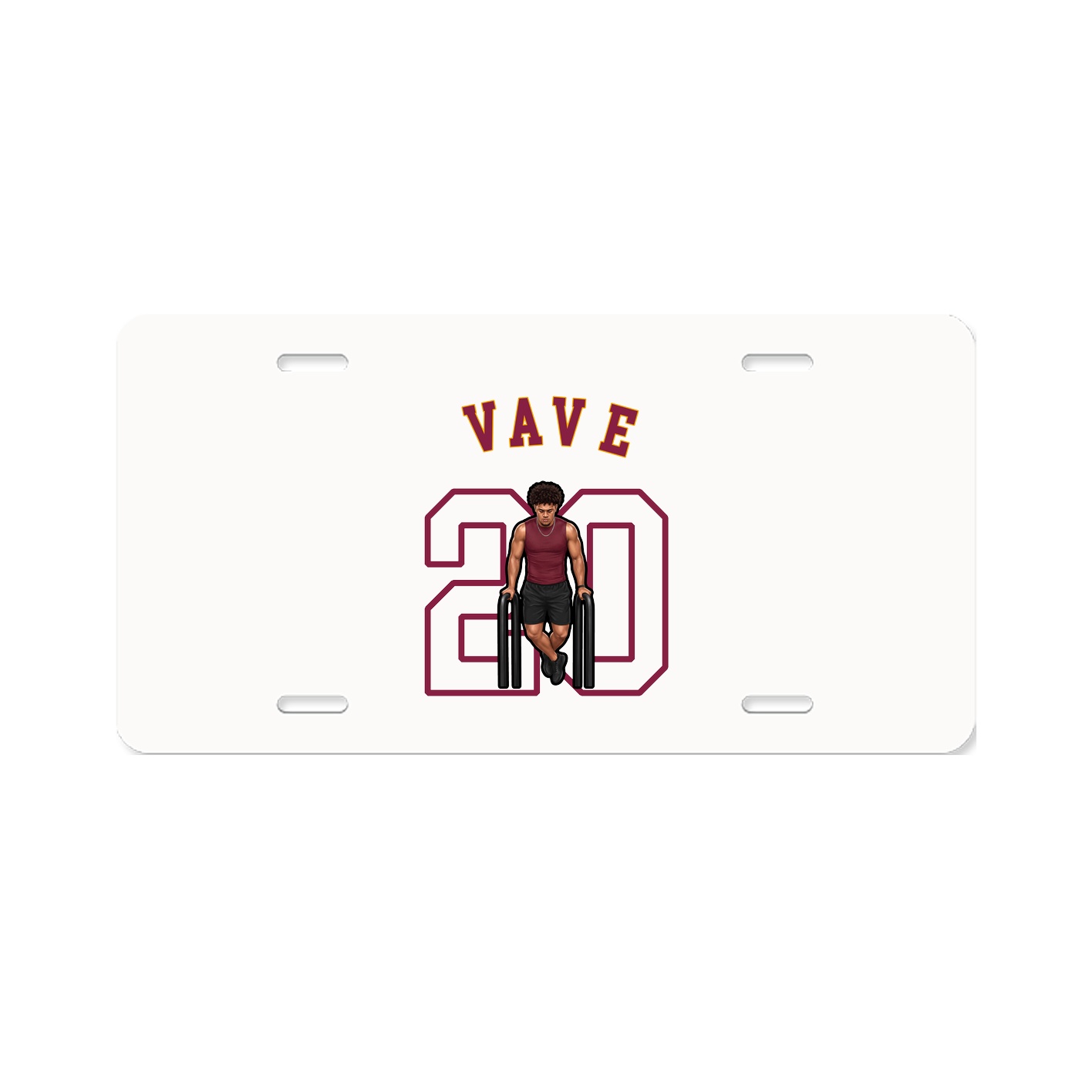 License Plate — Shirsey Arch in Classic
