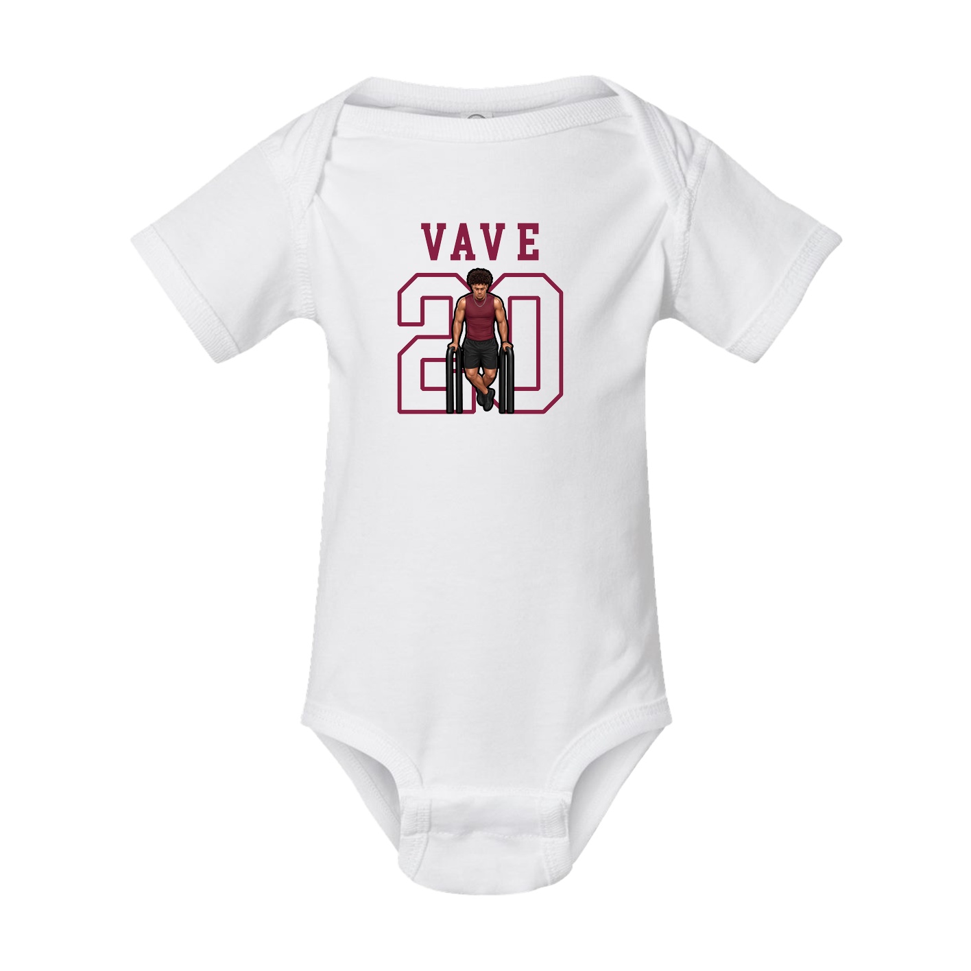 Baby Onesie — Shirsey in White