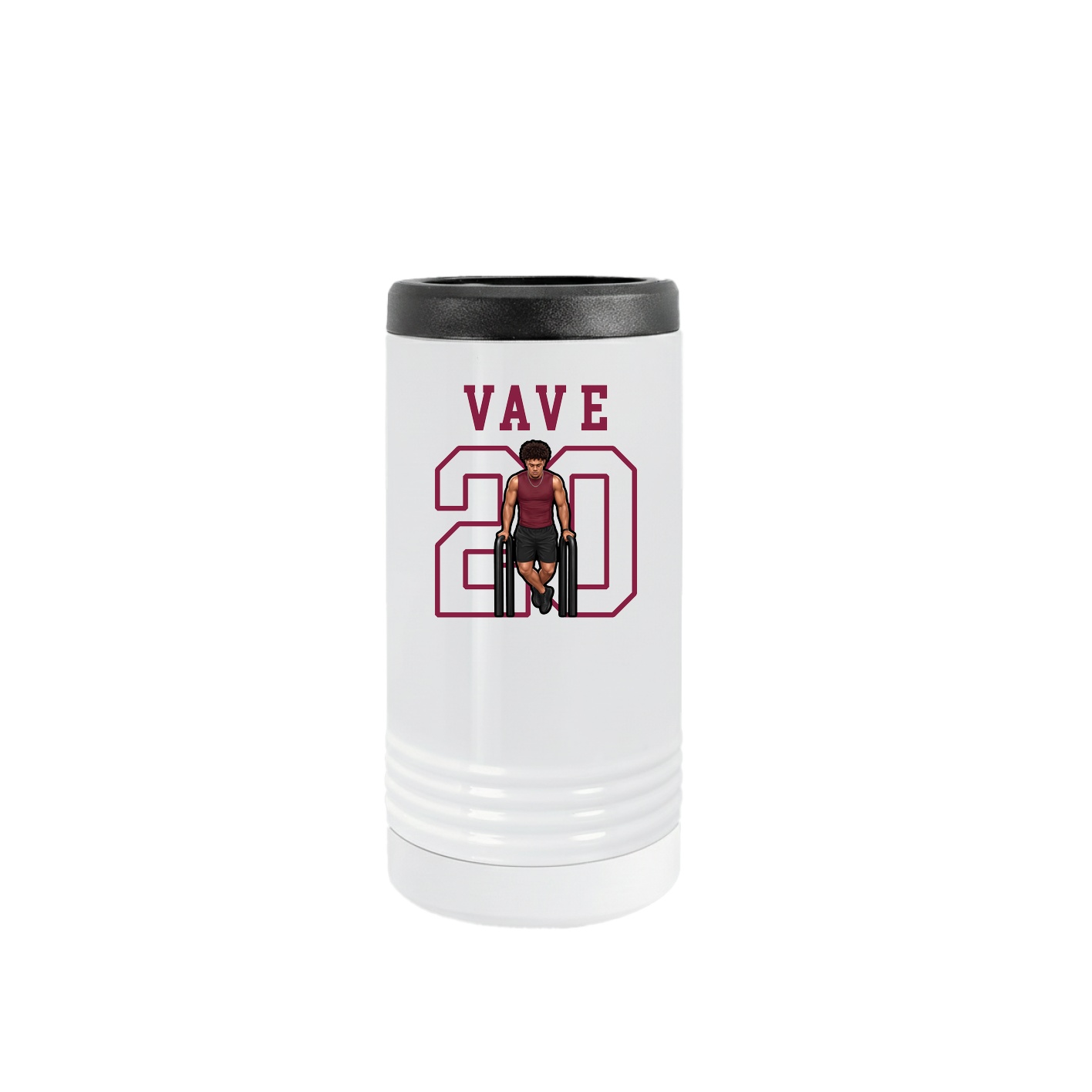 Slim Beverage Holder — Shirsey in White