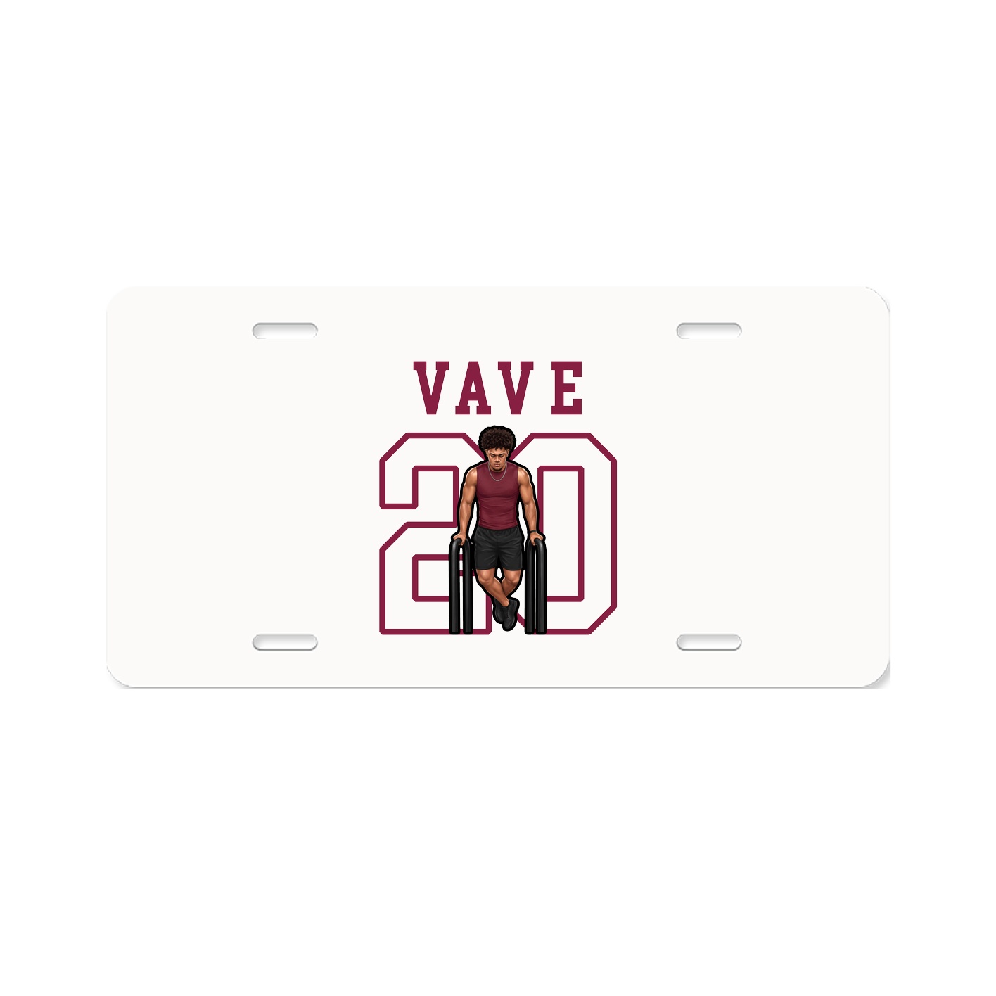 License Plate — Shirsey in Classic