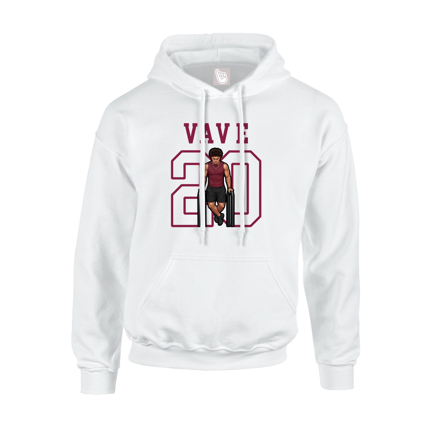 Youth Hoodie — Shirsey in White